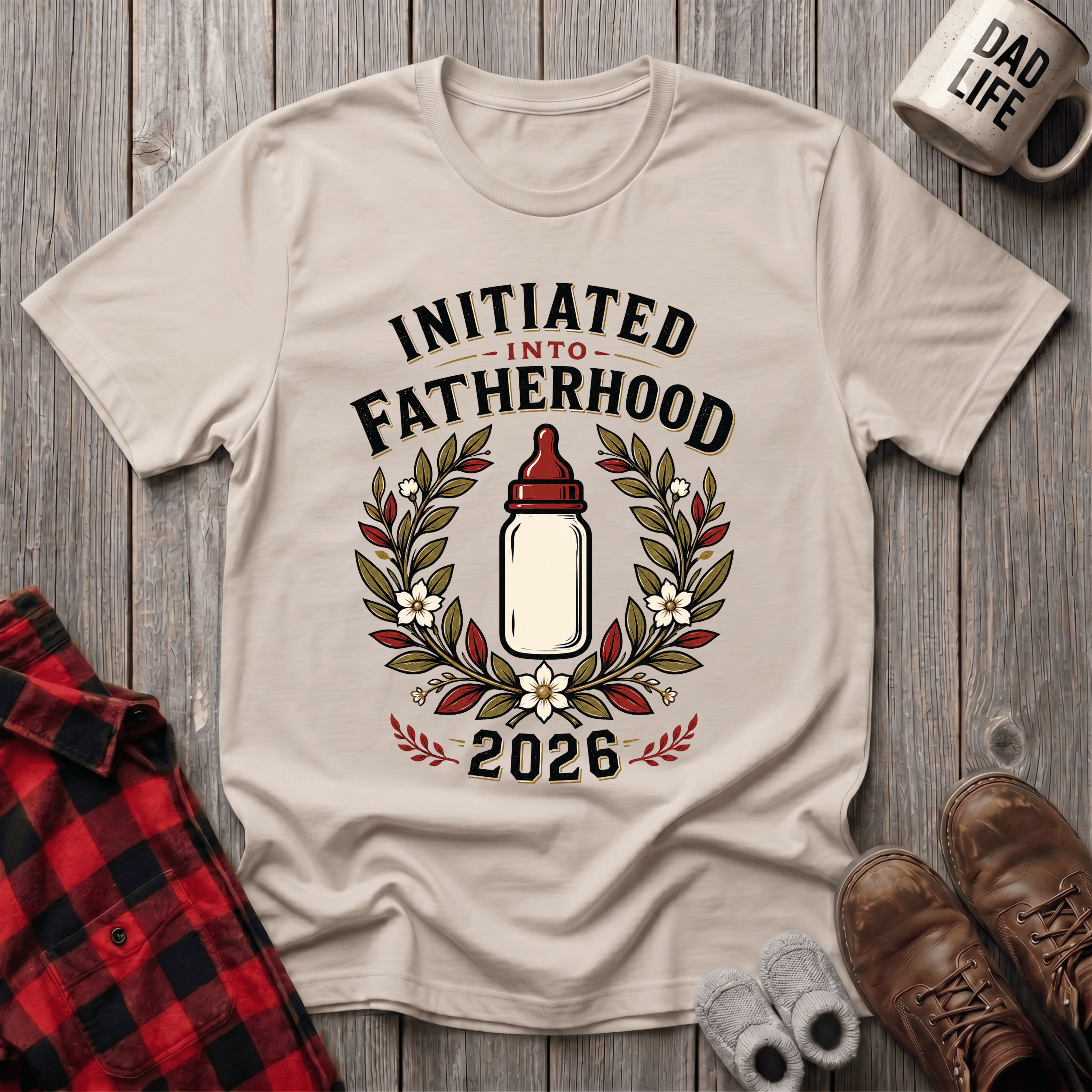 Initiated Into Fatherhood T-Shirt