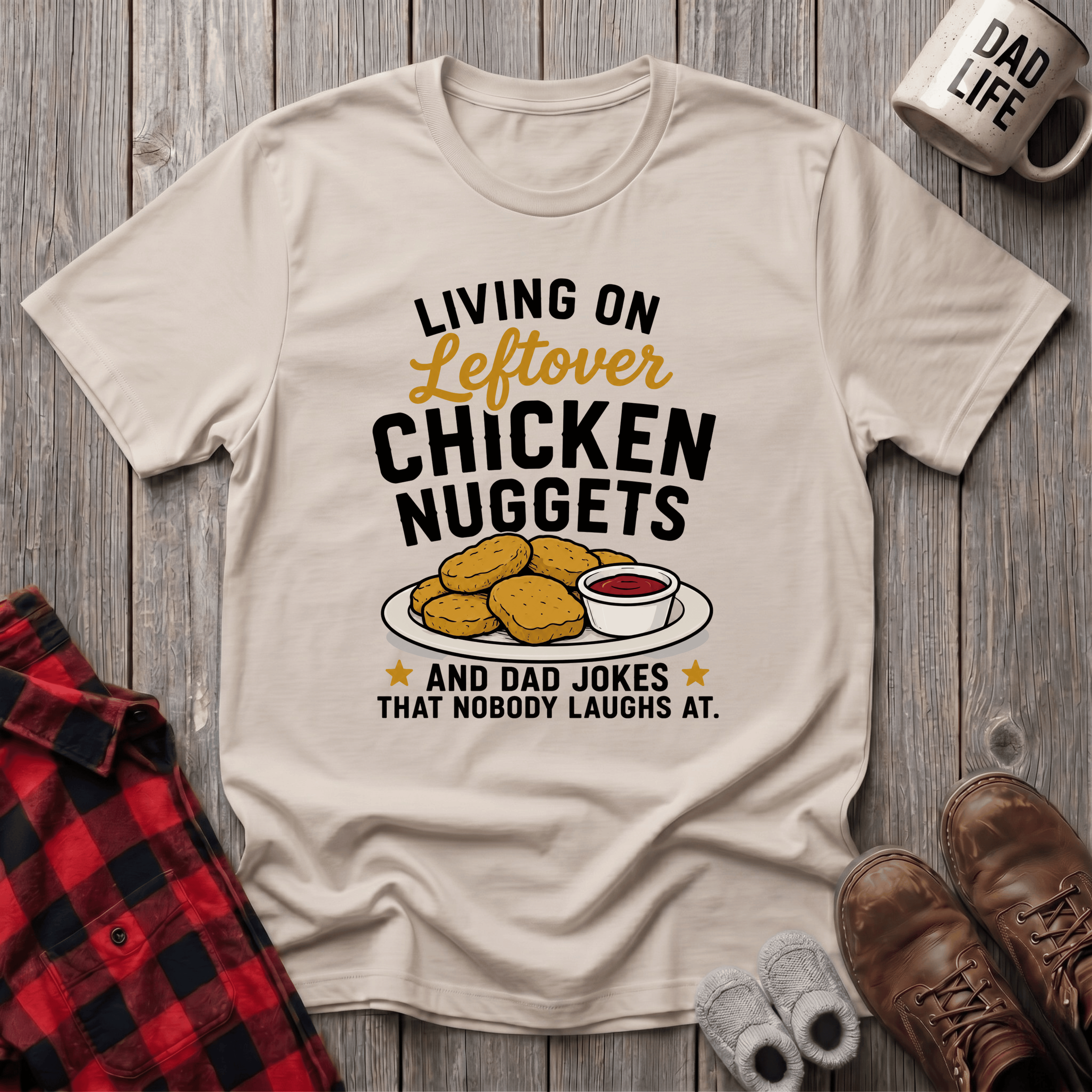 Living On Nuggets T-Shirt