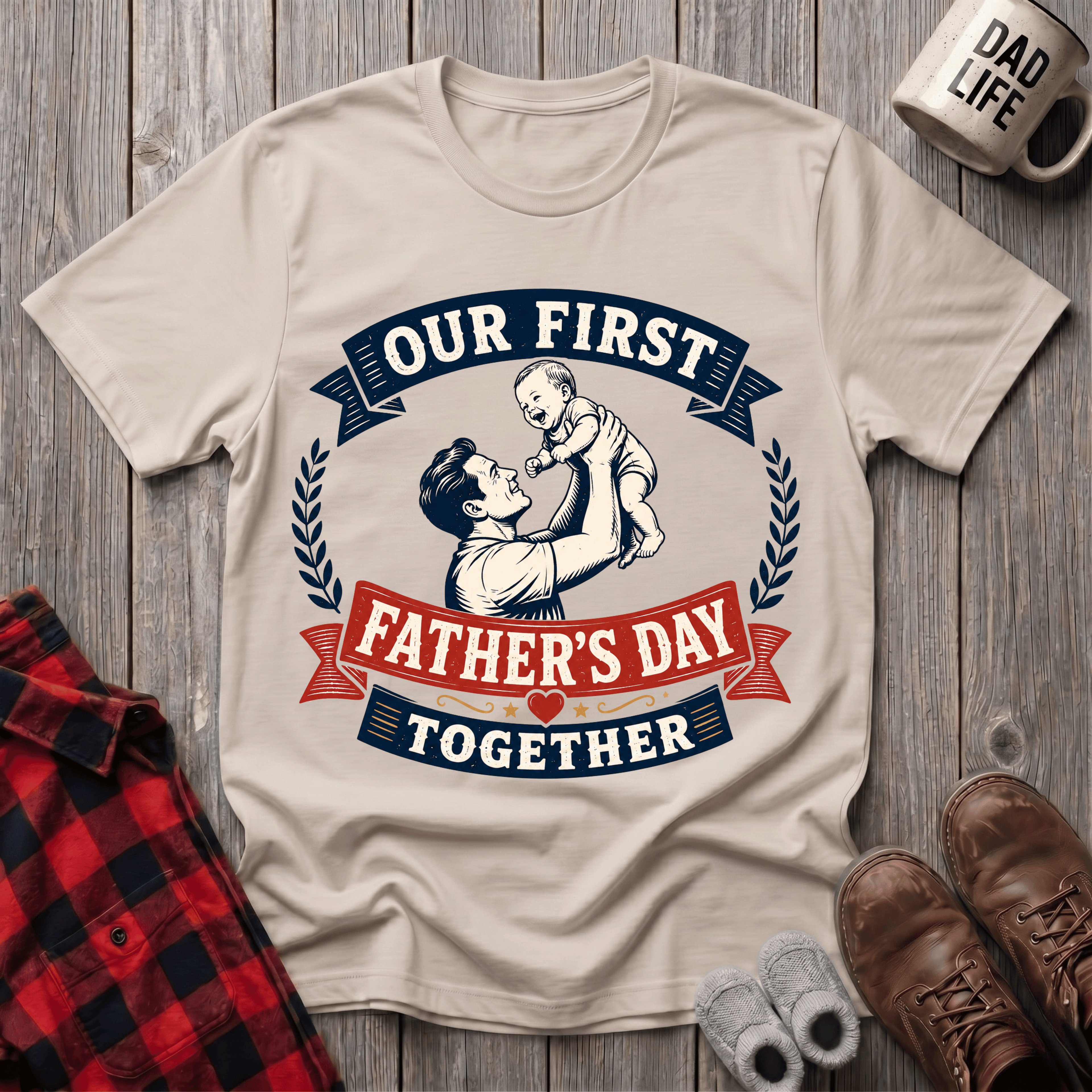 Our First Fathers Day 1 T-Shirt