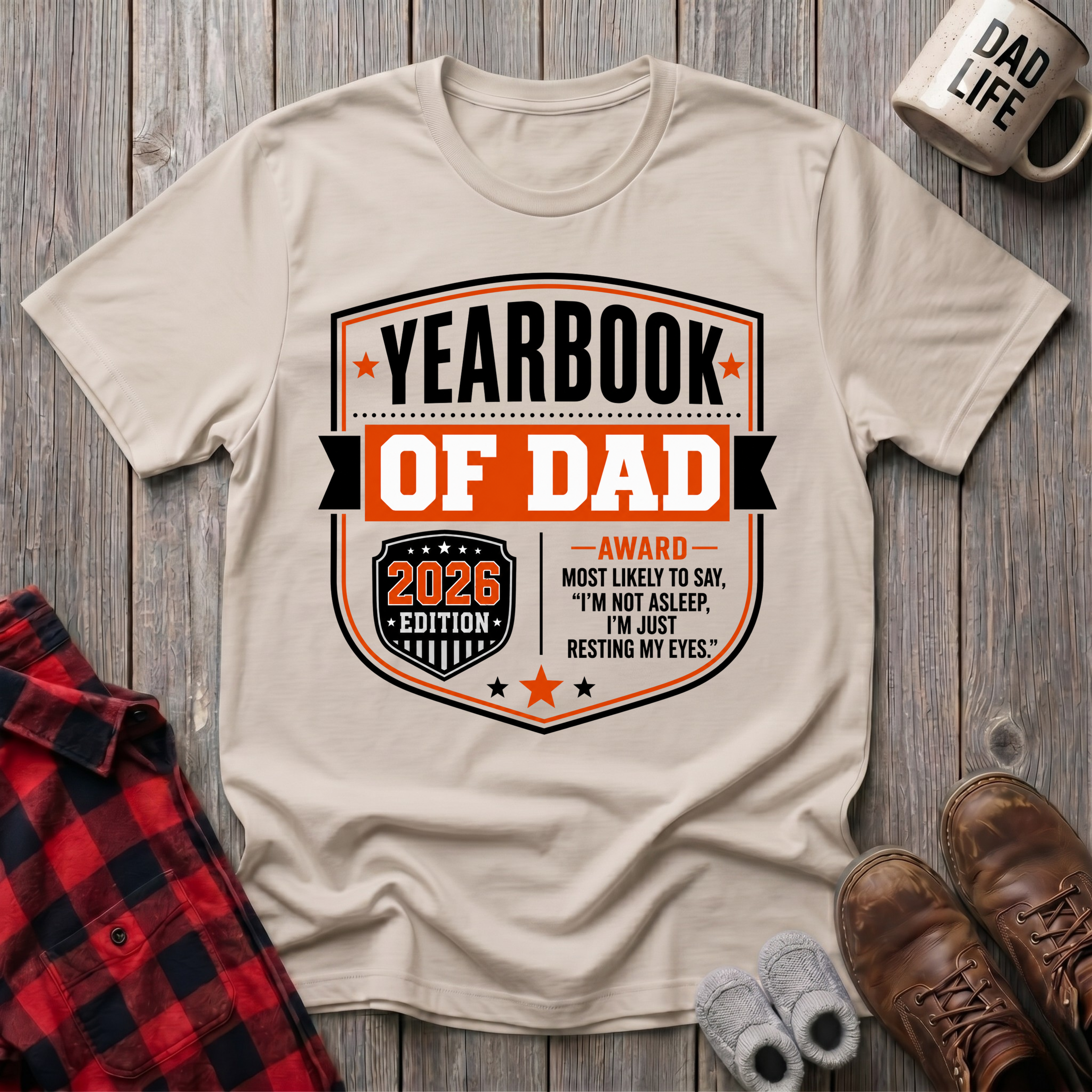 Yearbook Of Dad T-Shirt