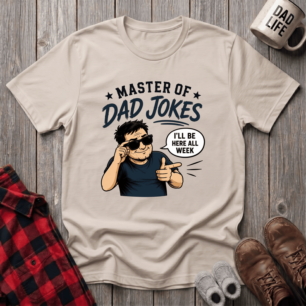 Master Of Dad Jokes T-Shirt