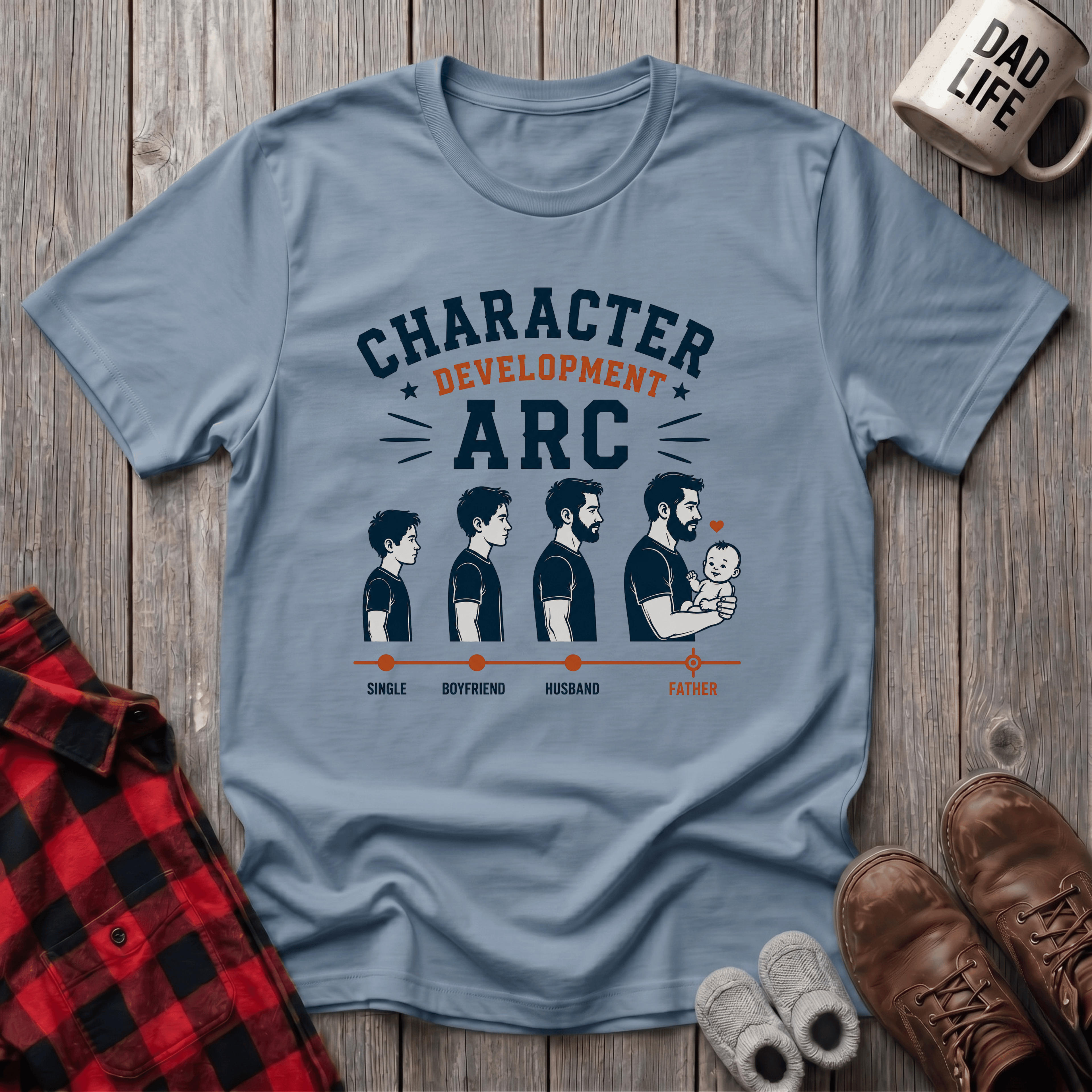 Character Development Arc T-Shirt