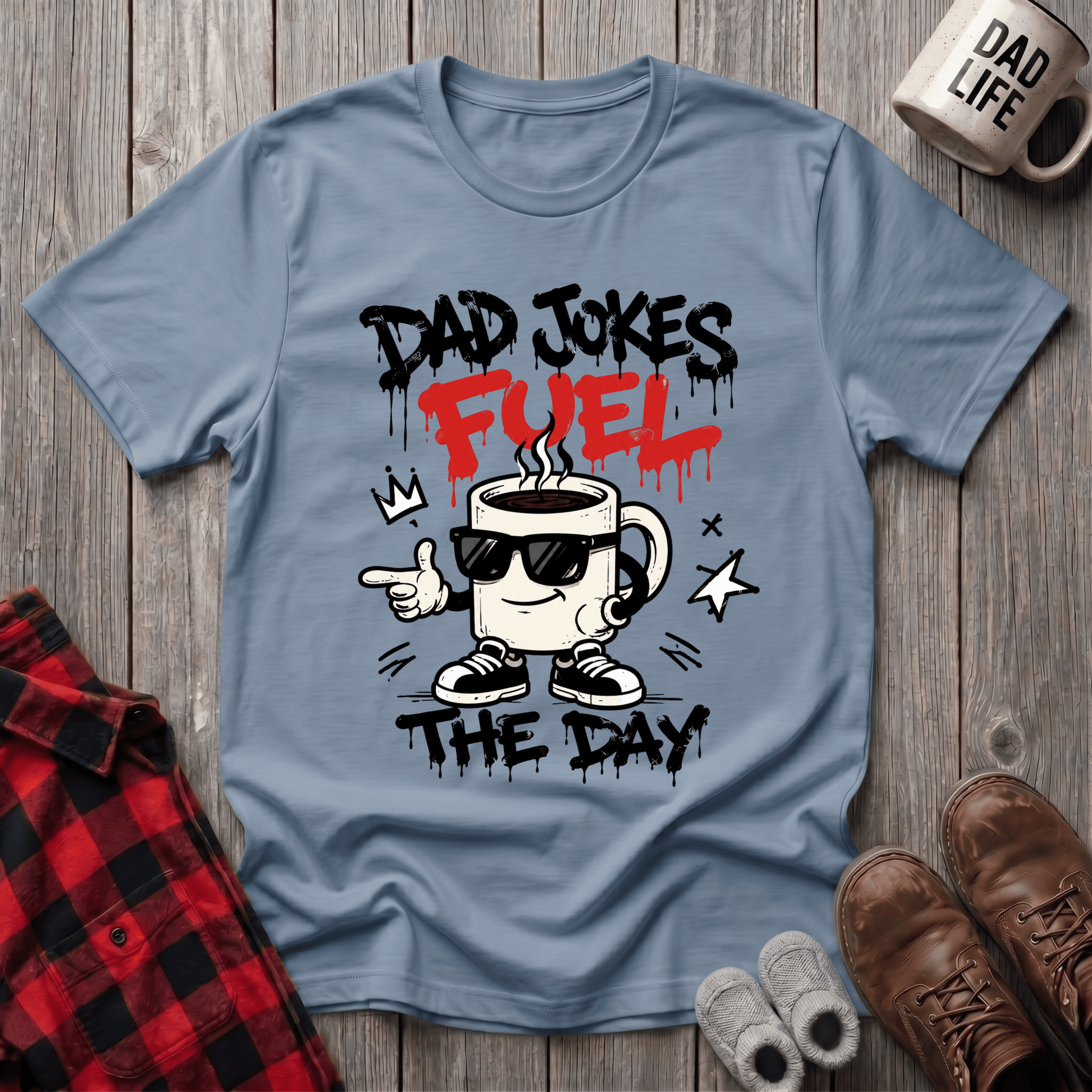 Dad Jokes Fuel T-Shirt