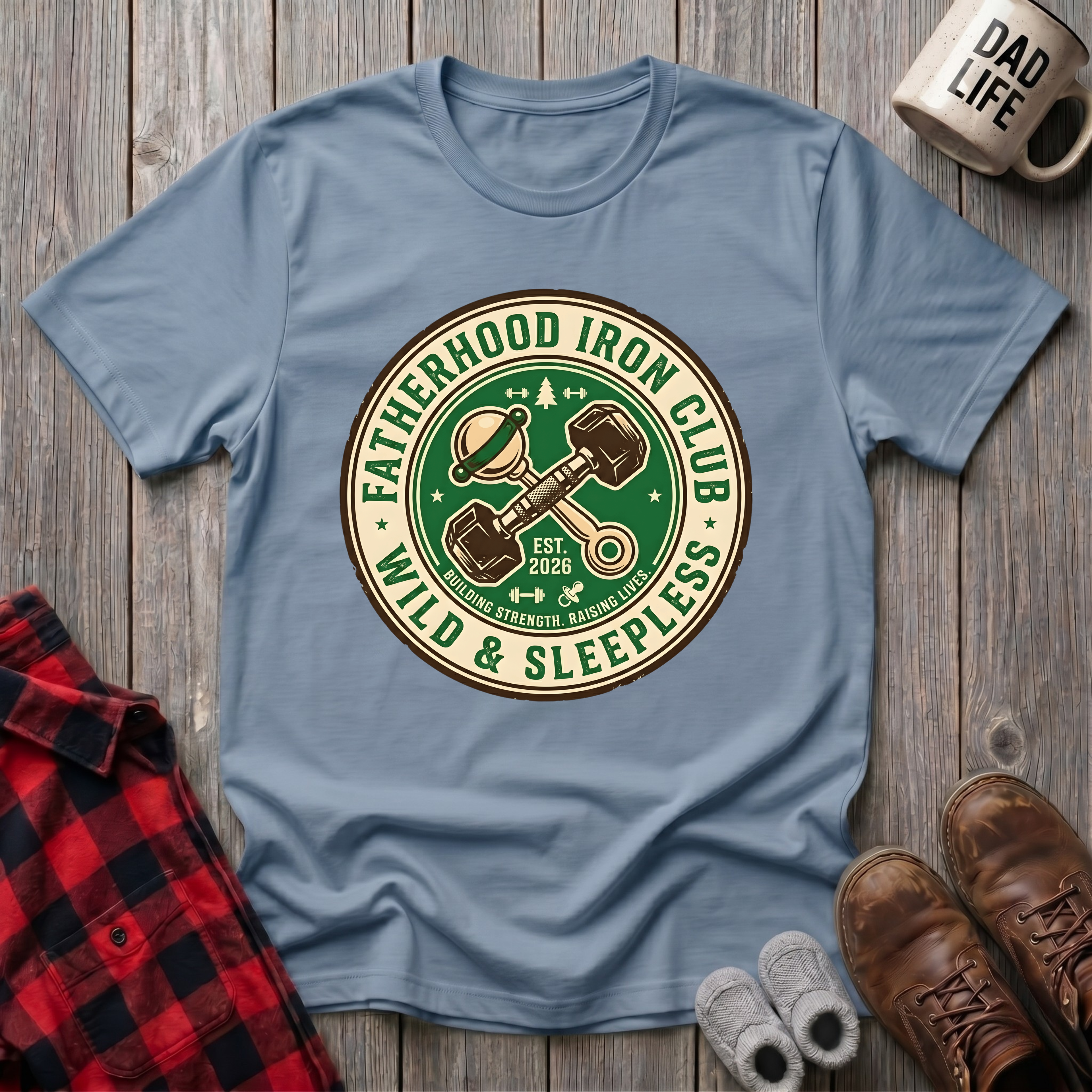 Fatherhood Iron Club T-Shirt