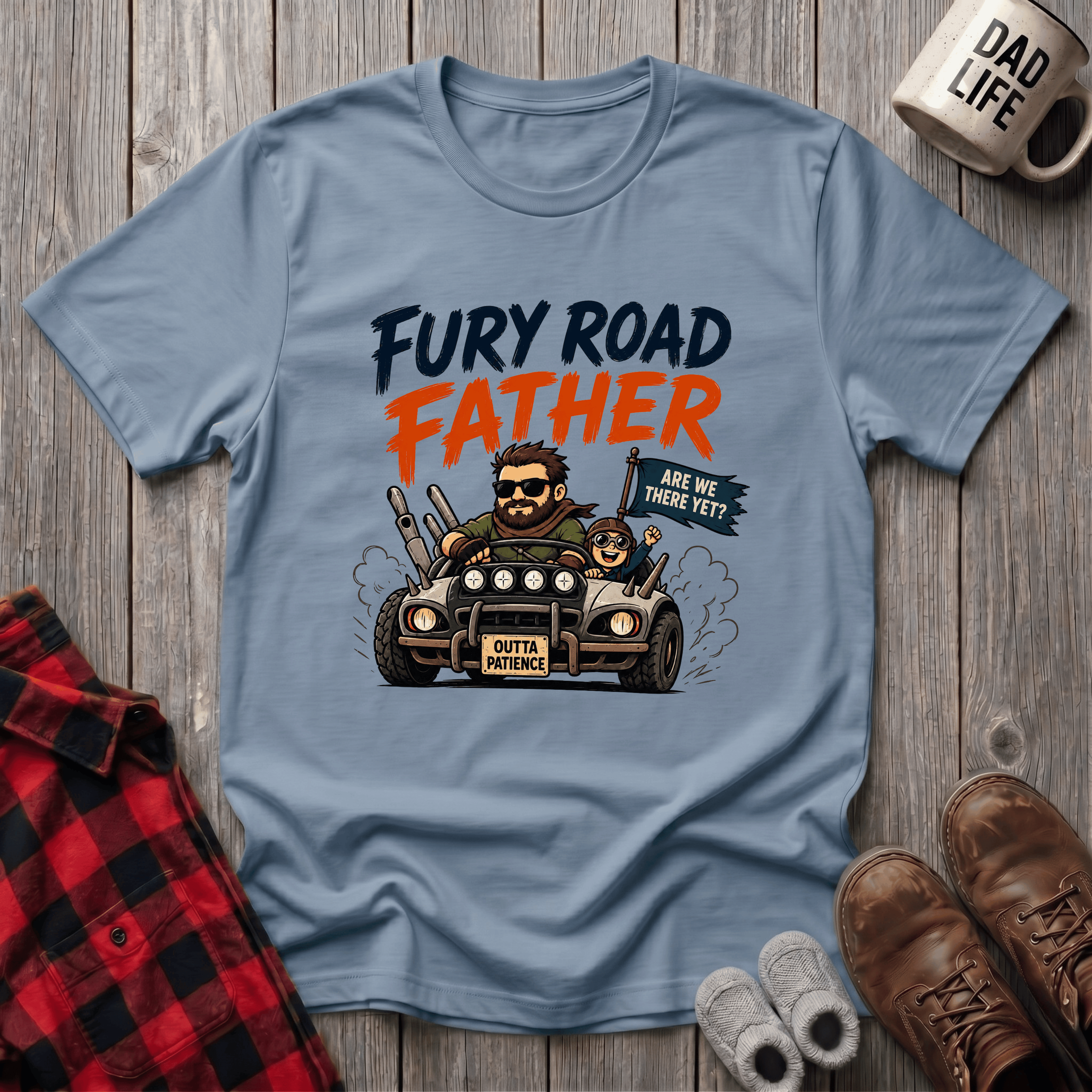 Fury Road Father T-Shirt