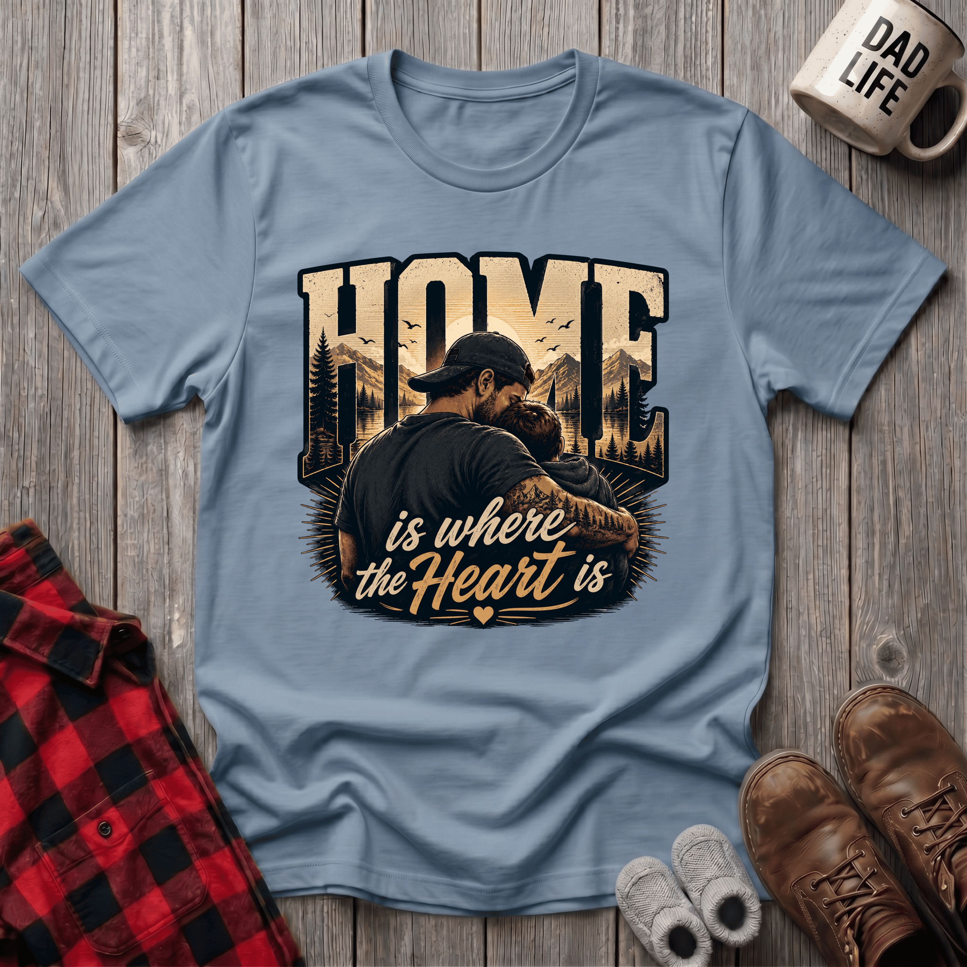 Home Is Where The Heart Is T-Shirt