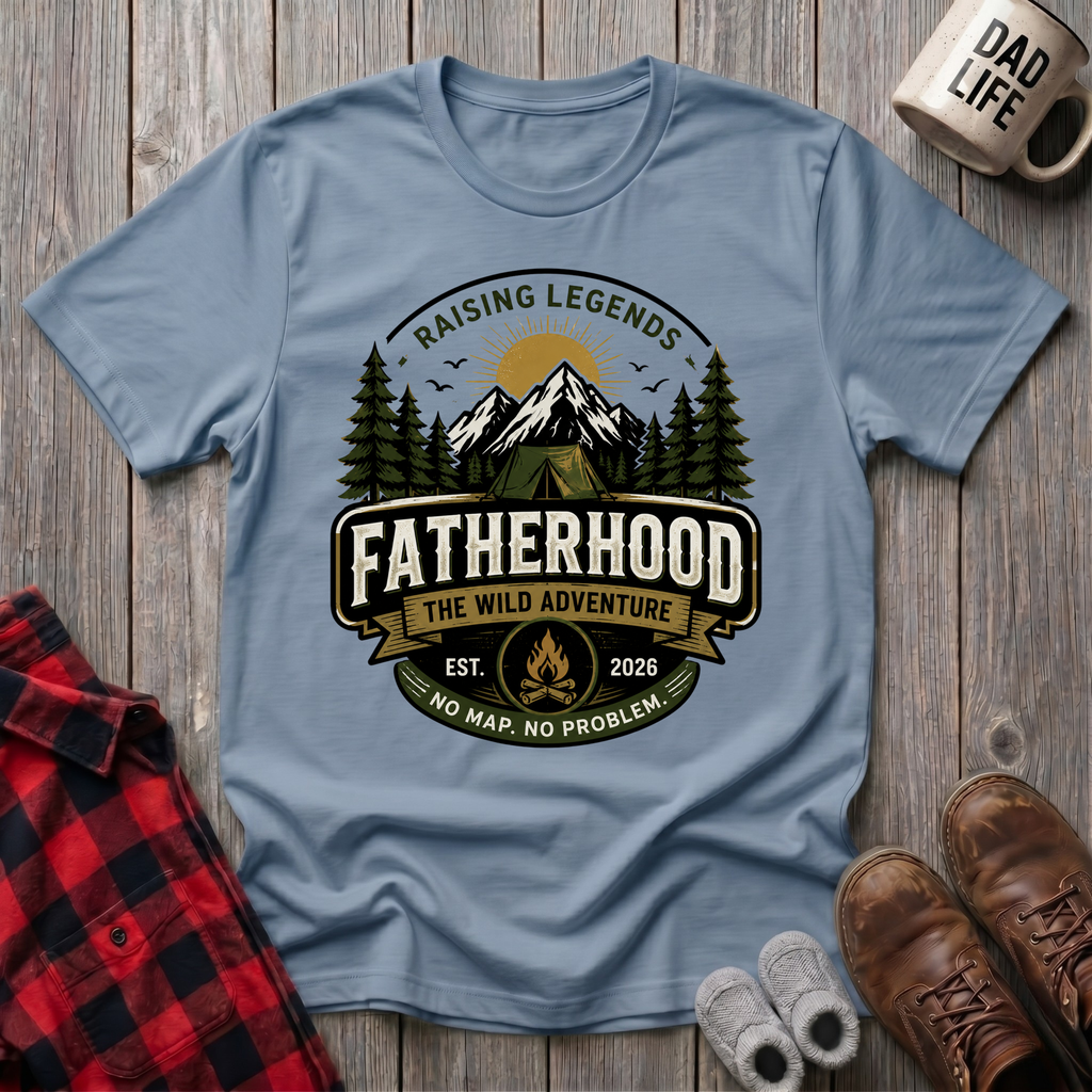 Fatherhood The Wild Adventure T-Shirt
