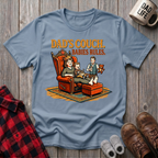 Dads Couch Babies Rules T-Shirt