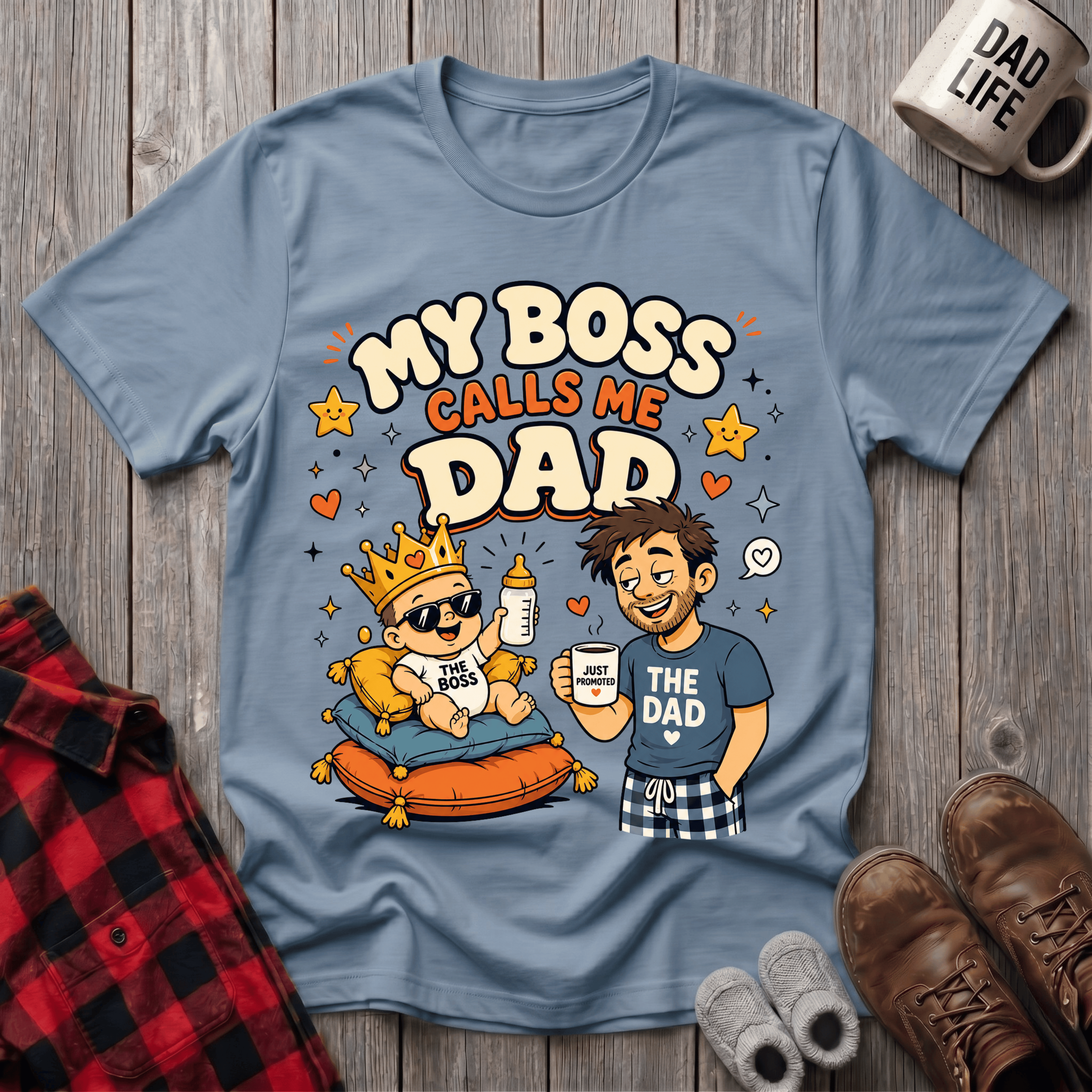 My Boss Calls Me T-Shirt