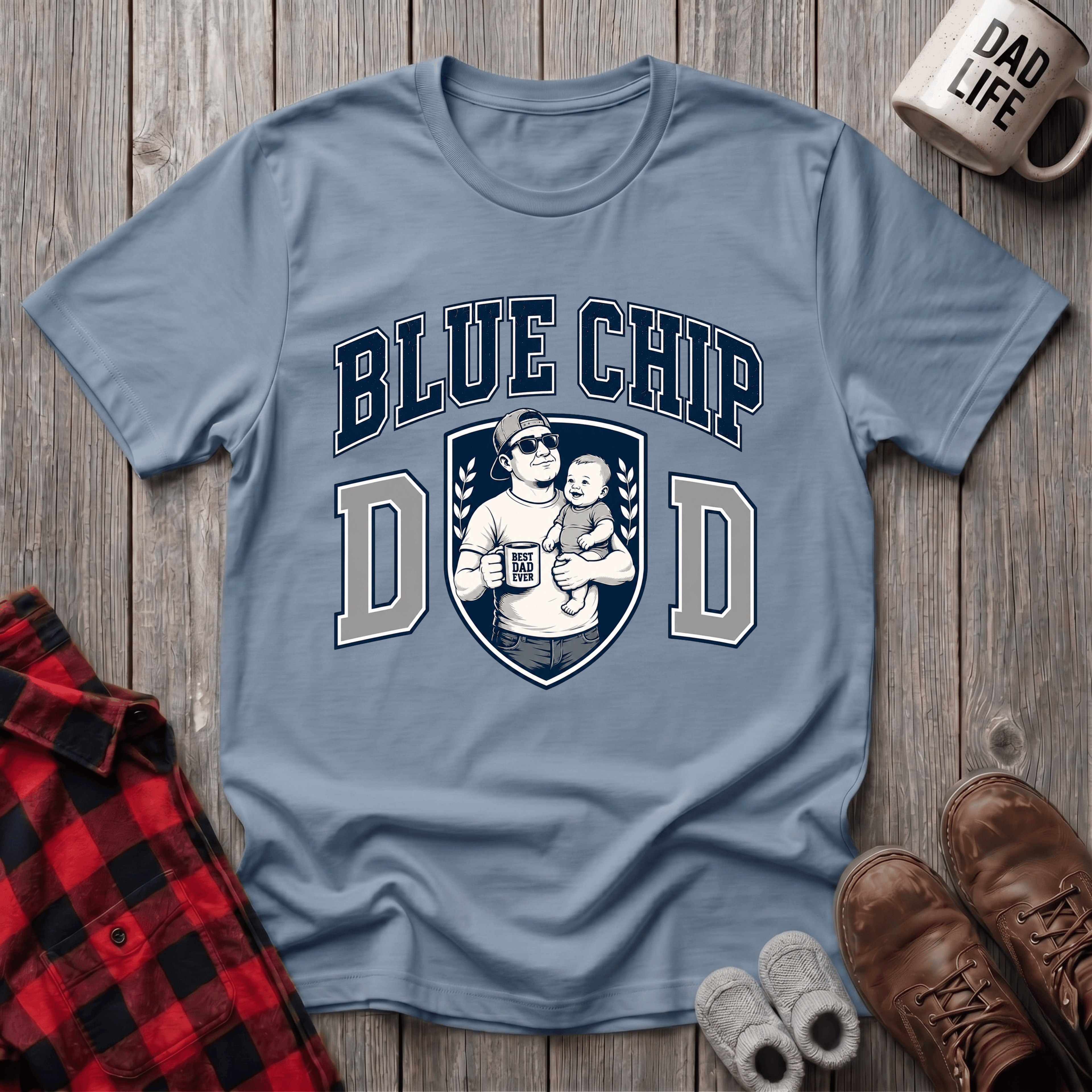 Blue Chip Dad T-Shirt