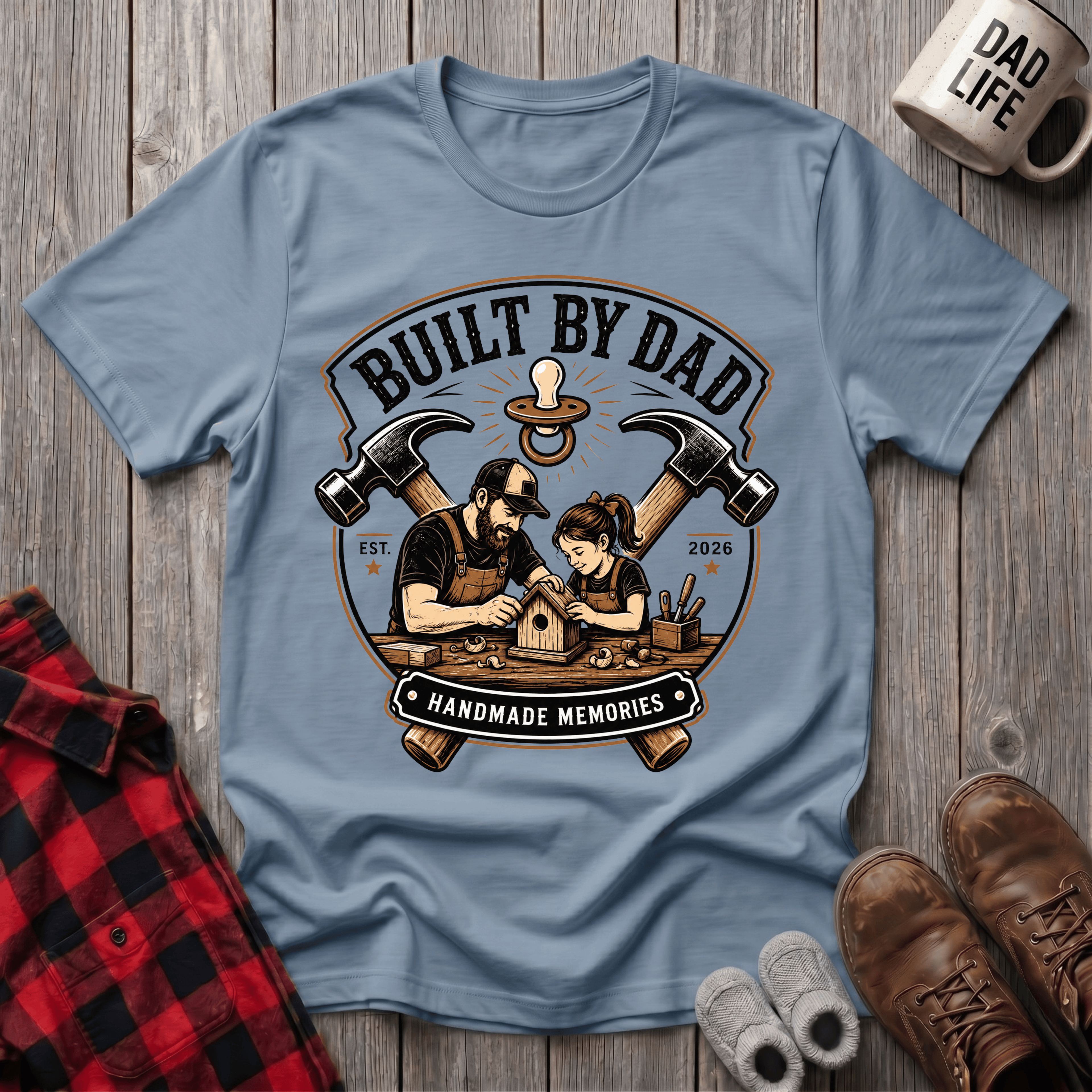 Built By Dad T-Shirt
