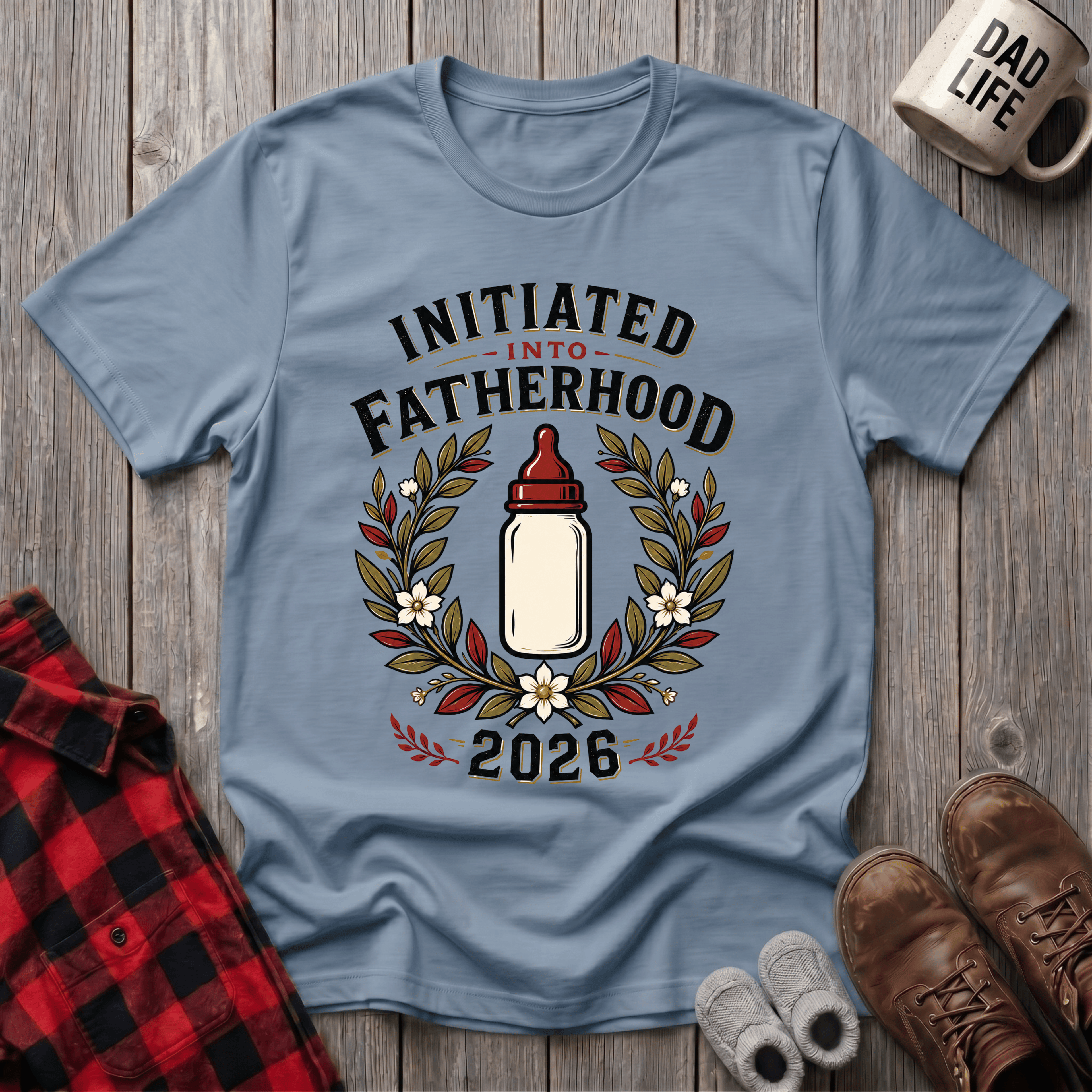 Initiated Into Fatherhood T-Shirt