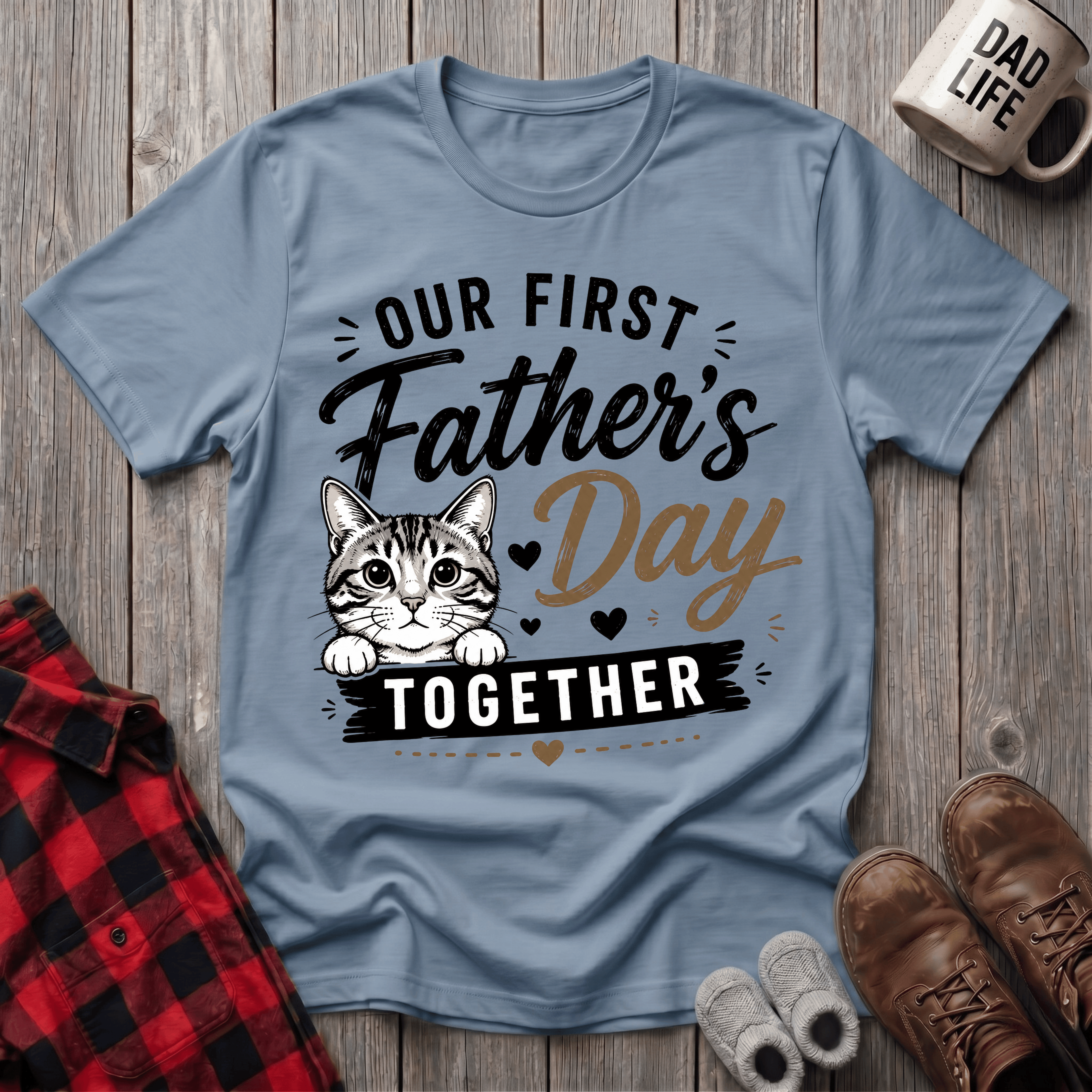 Our First Fathers Day 4 T-Shirt