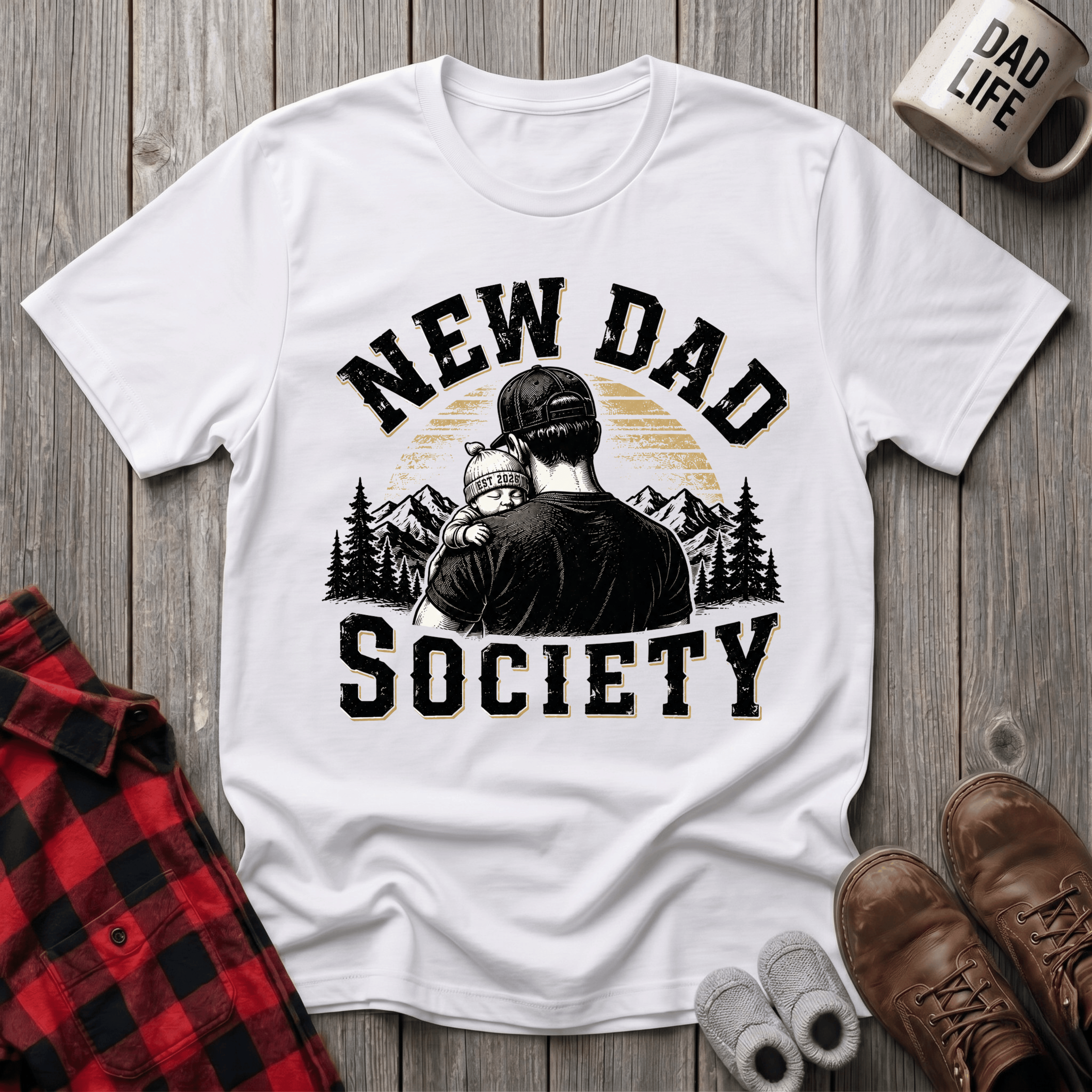 New Dad Society T-Shirt