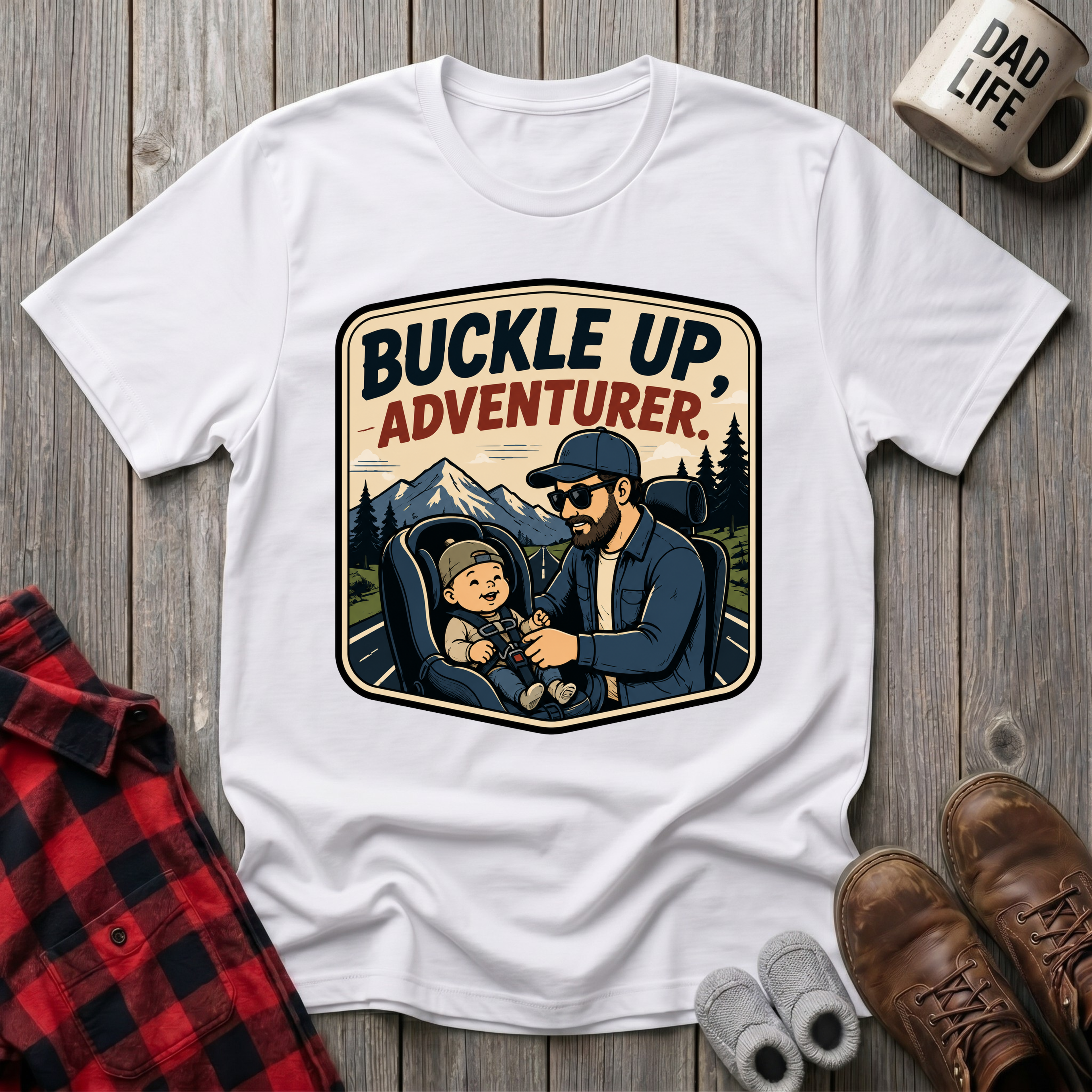 Buckle Up Adventurer T-Shirt