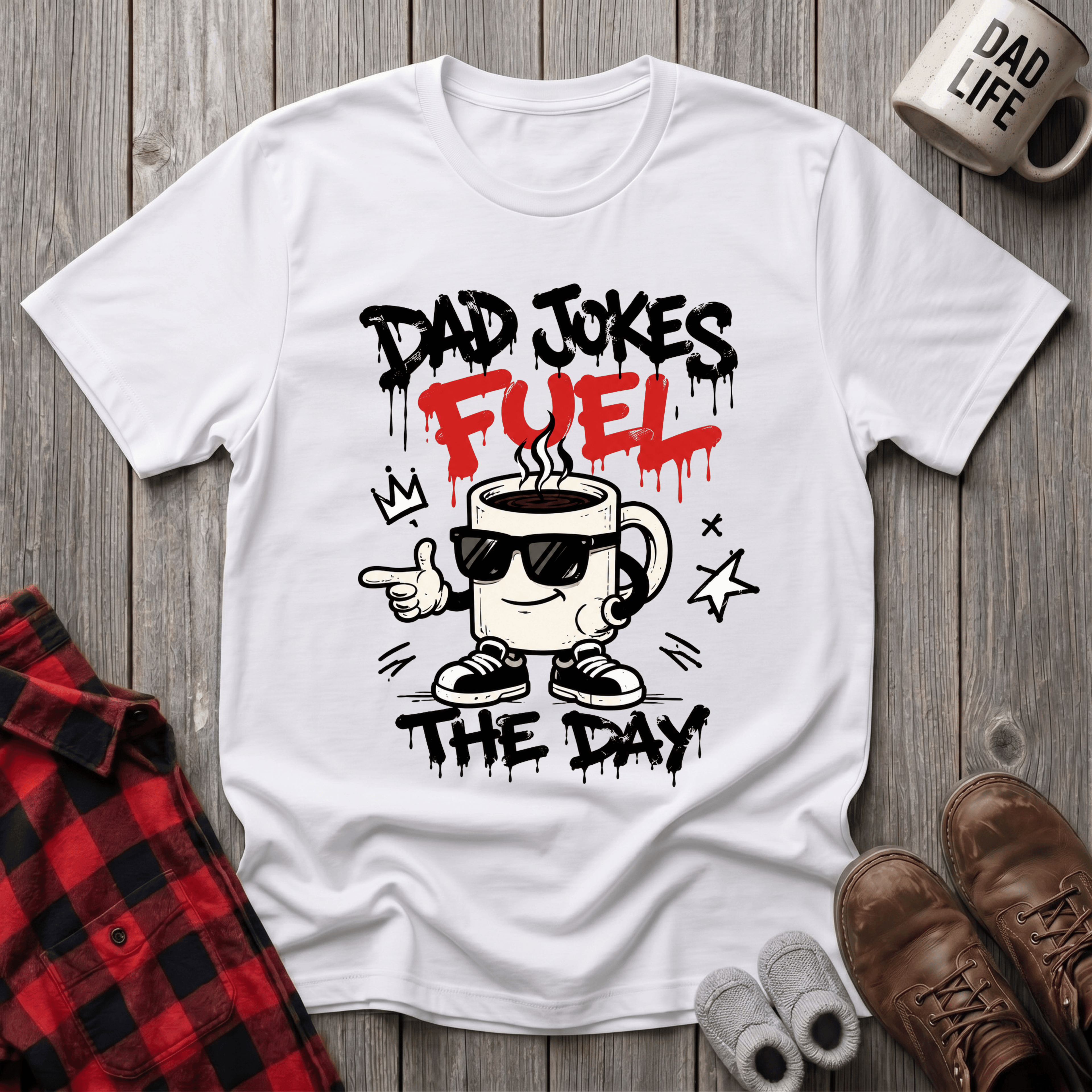 Dad Jokes Fuel T-Shirt