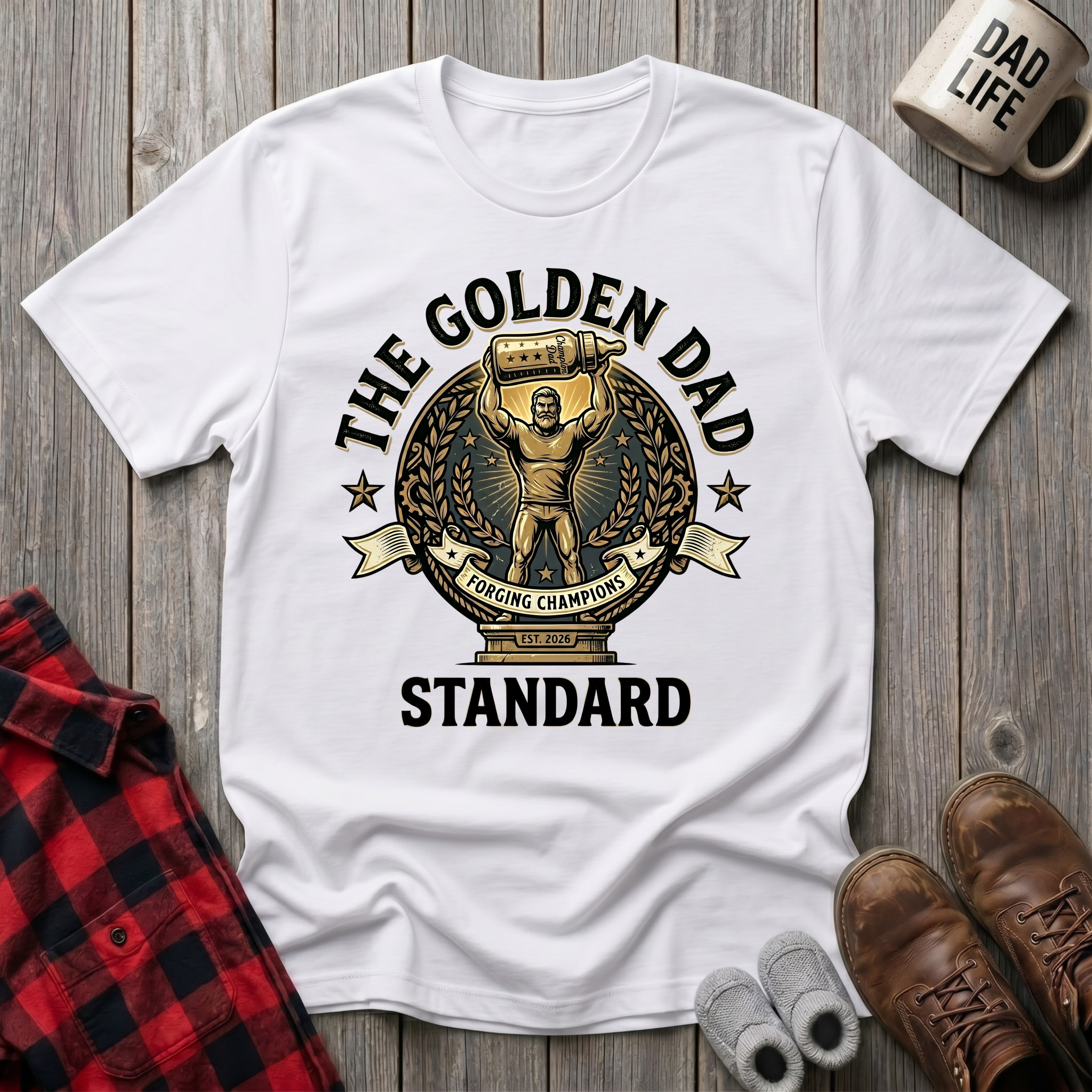 The Golden Dad Standard T-Shirt