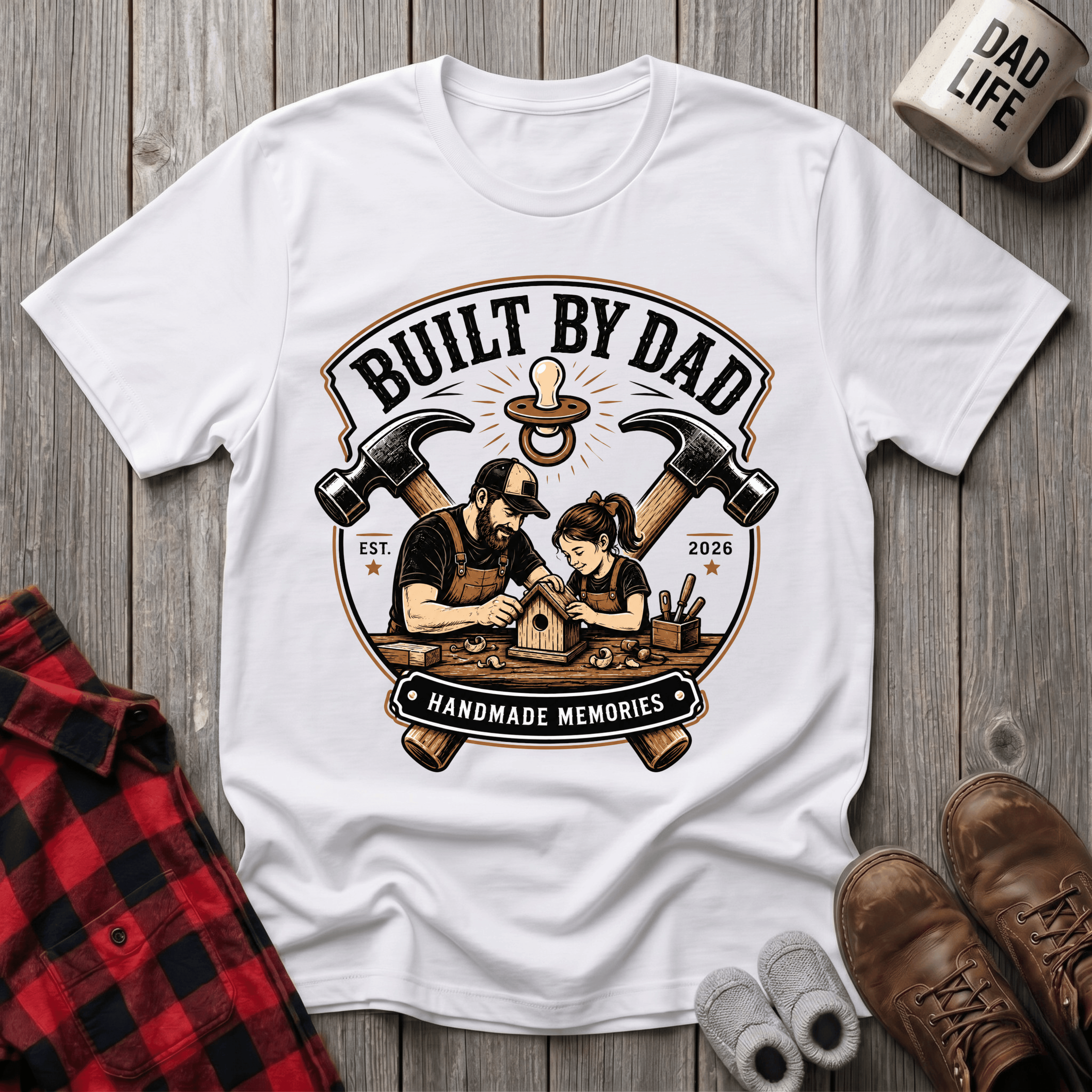 Built By Dad T-Shirt
