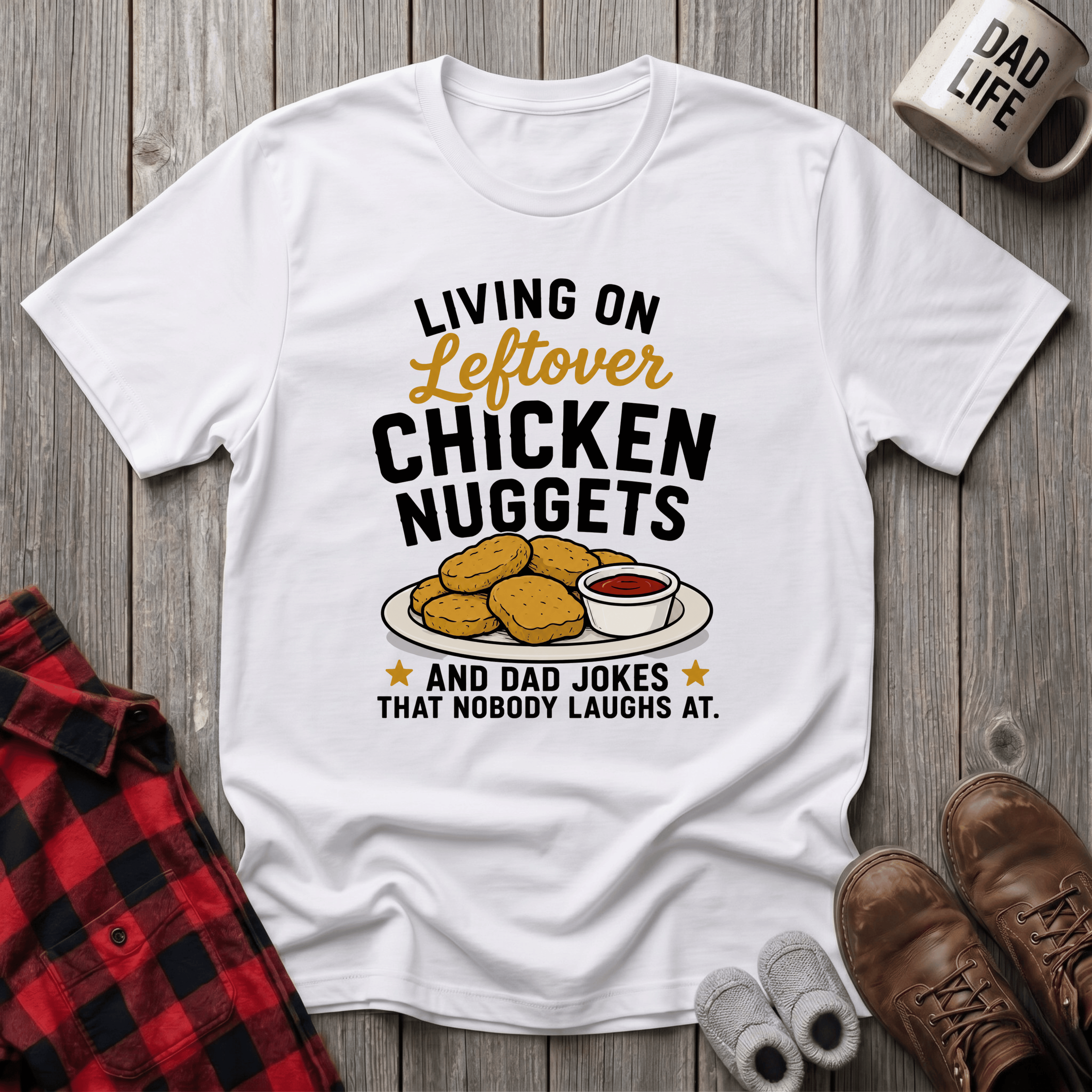 Living On Nuggets T-Shirt