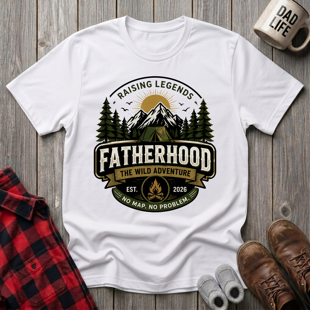Fatherhood The Wild Adventure T-Shirt
