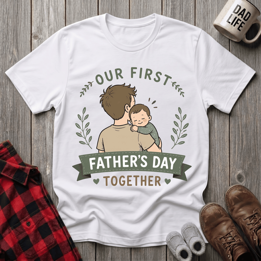 Our First Fathers Day 2 T-Shirt