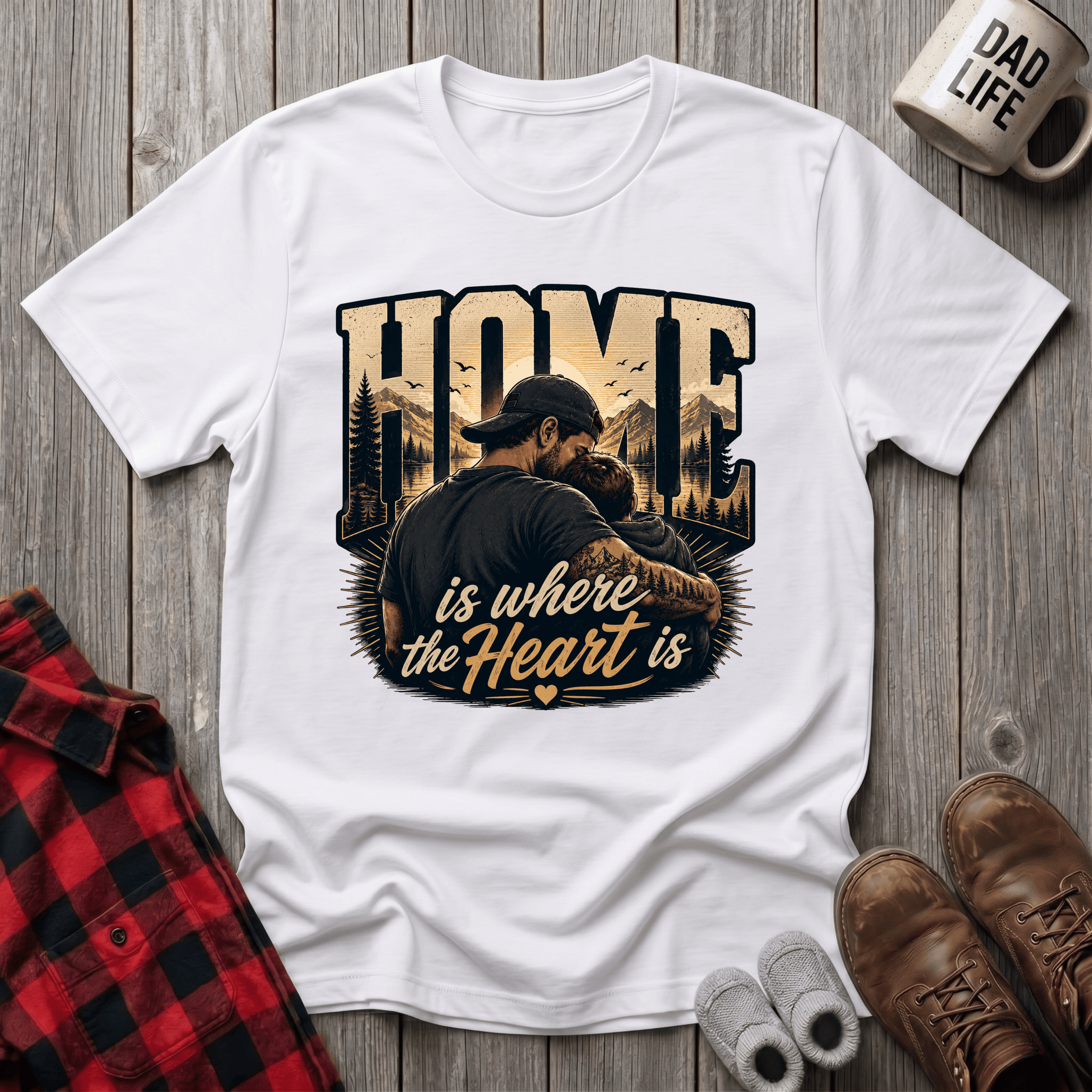 Home Is Where The Heart Is T-Shirt