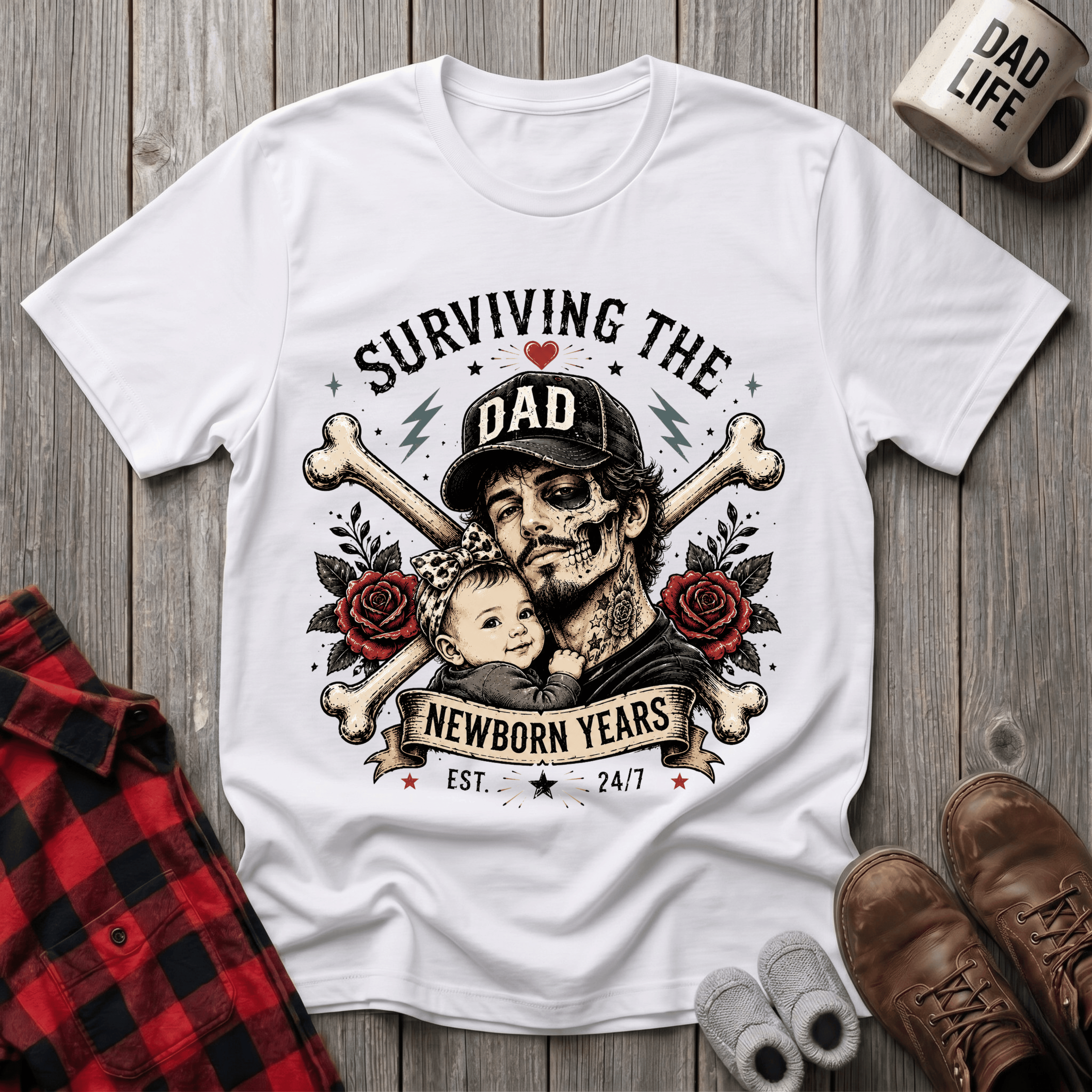 Surviving The Newborns T-Shirt