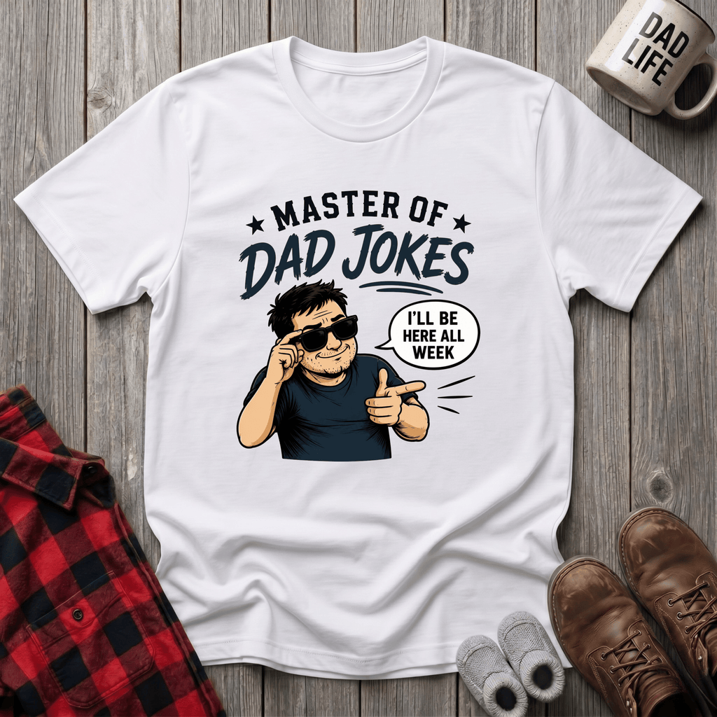 Master Of Dad Jokes T-Shirt