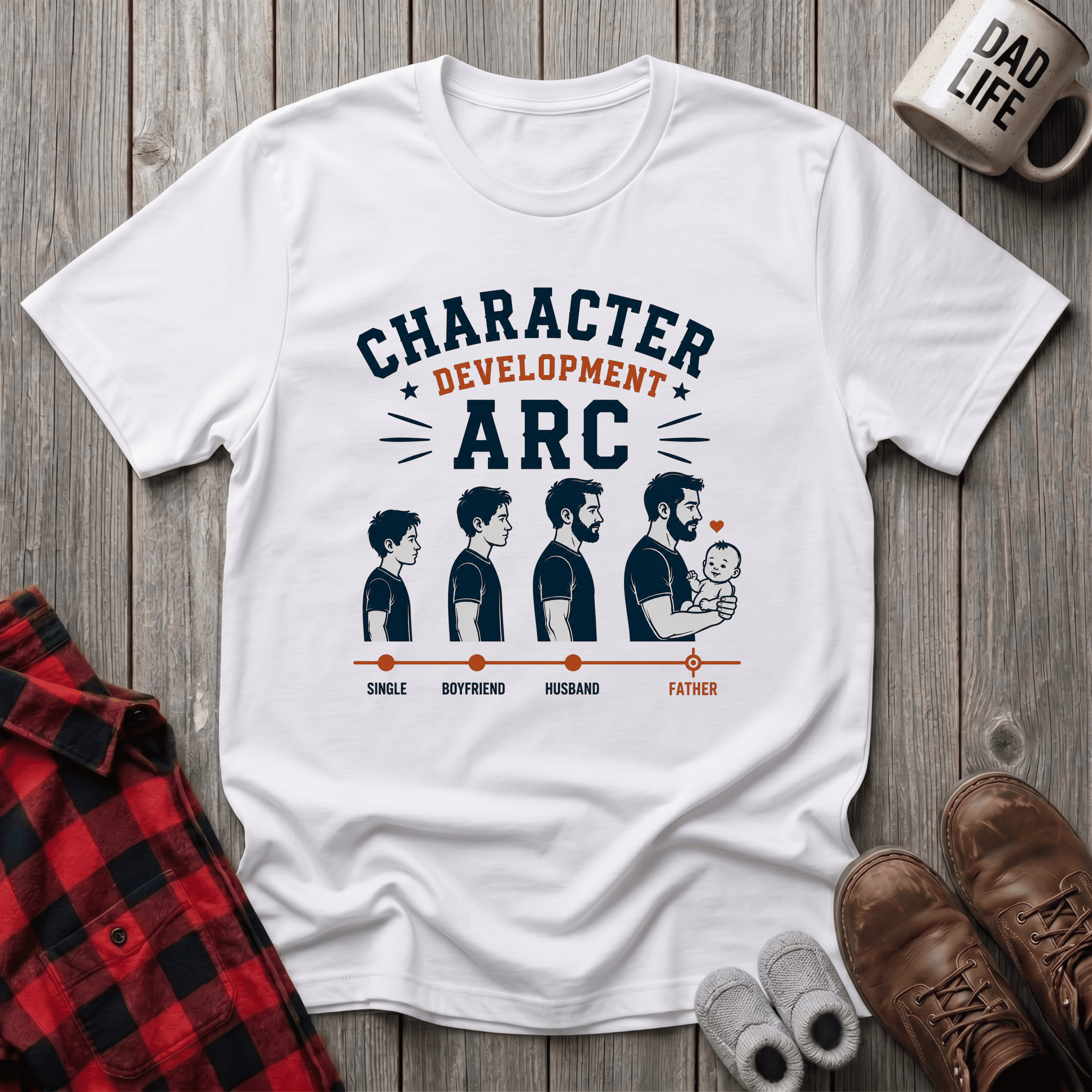Character Development Arc T-Shirt