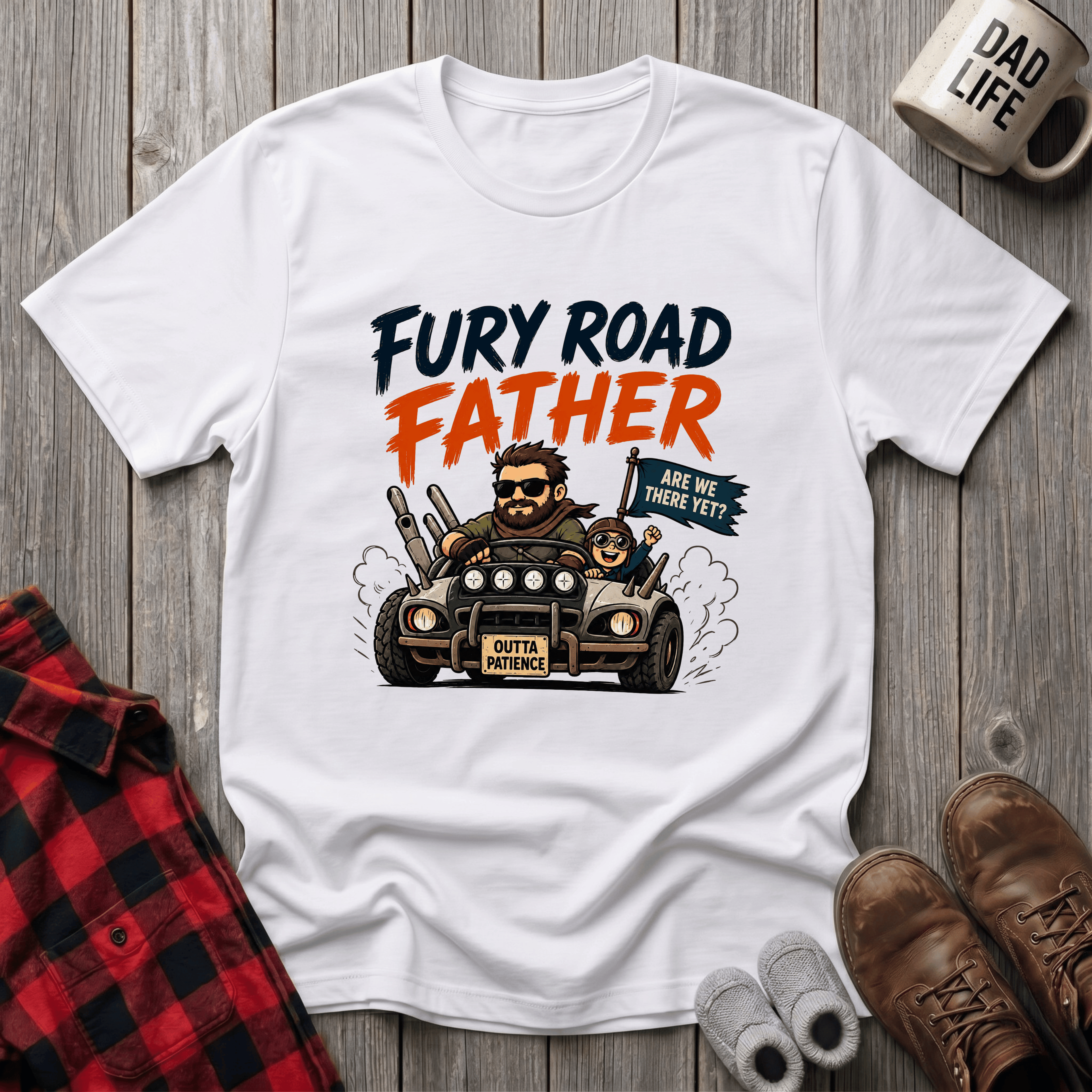 Fury Road Father T-Shirt