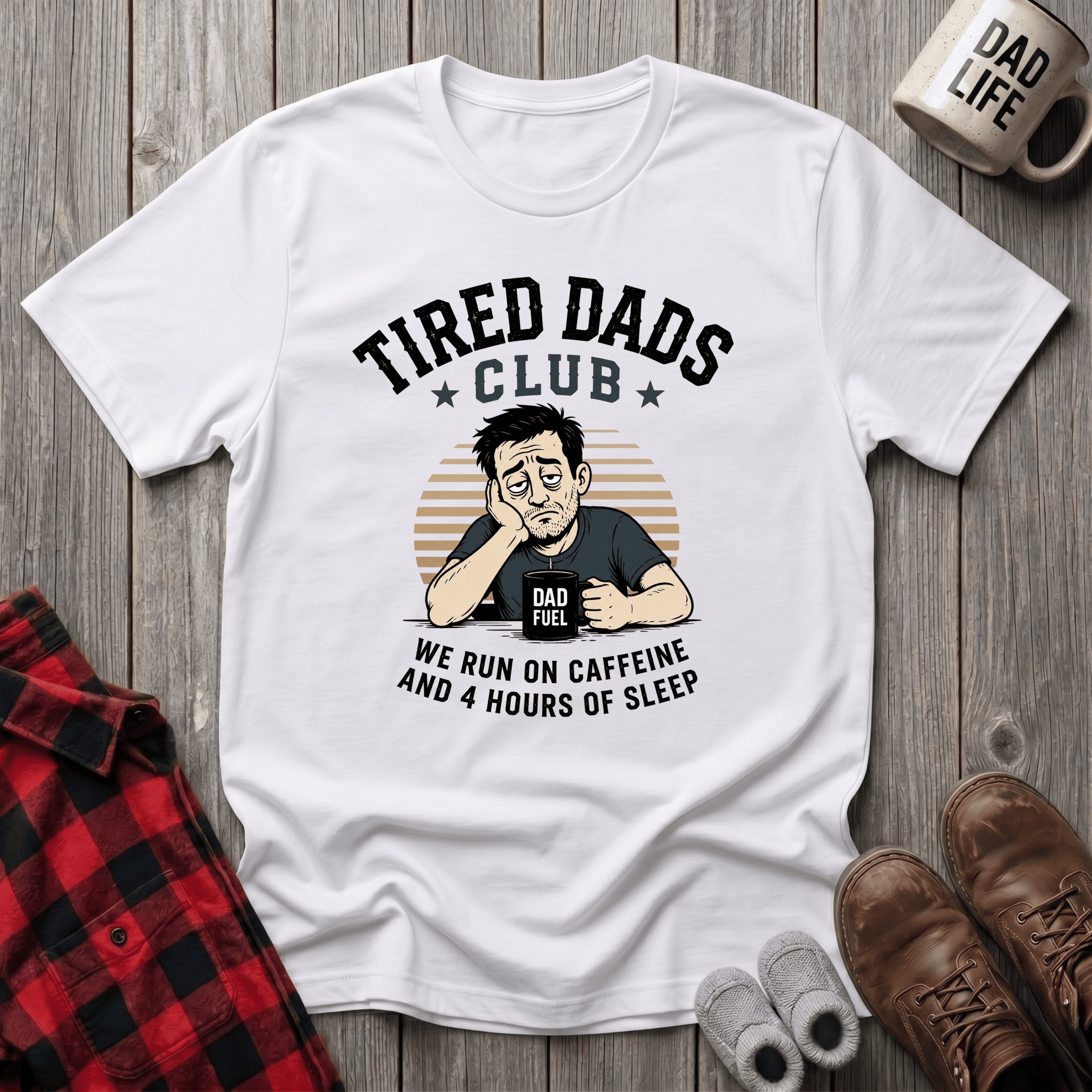 Tired Dads Club T-Shirt