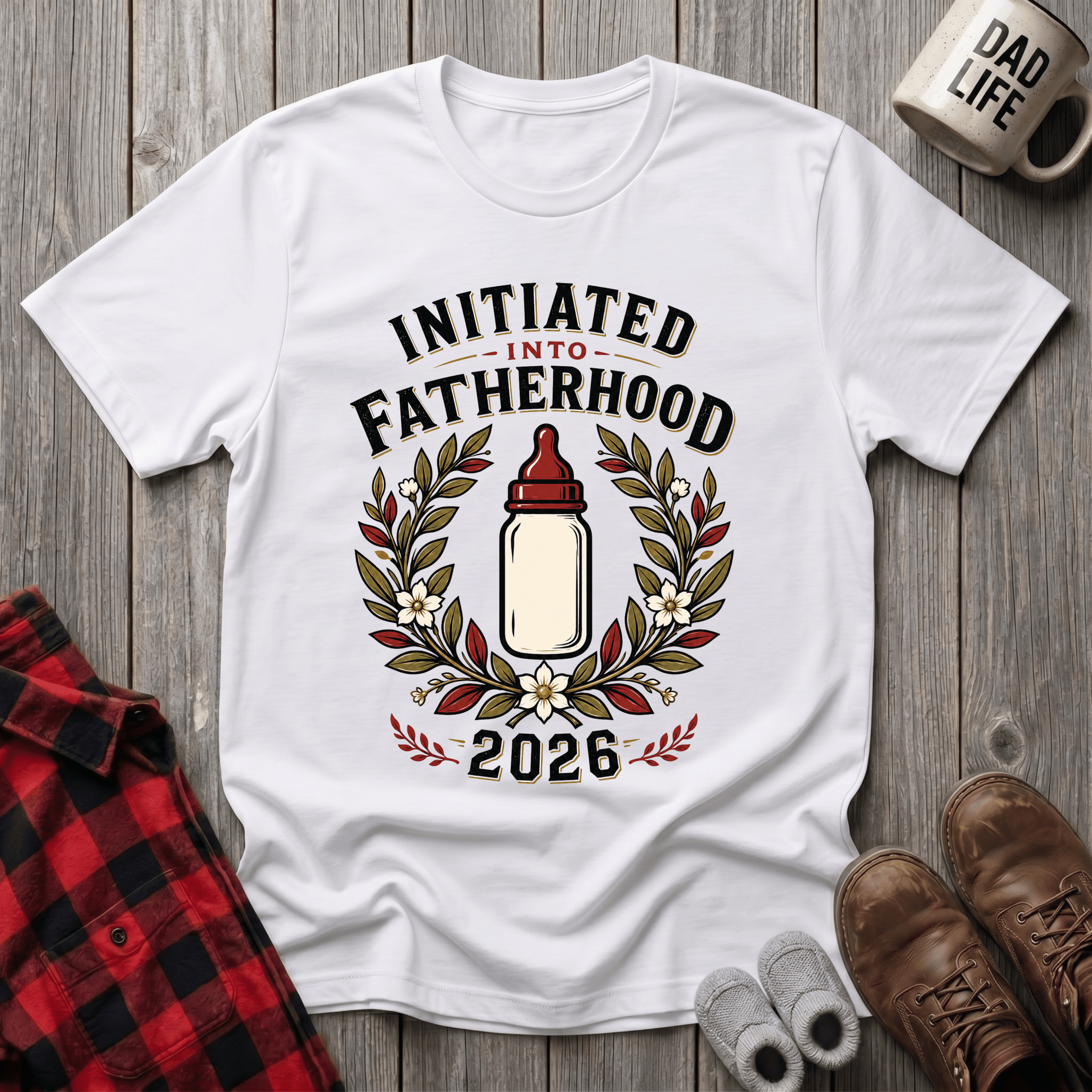 Initiated Into Fatherhood T-Shirt