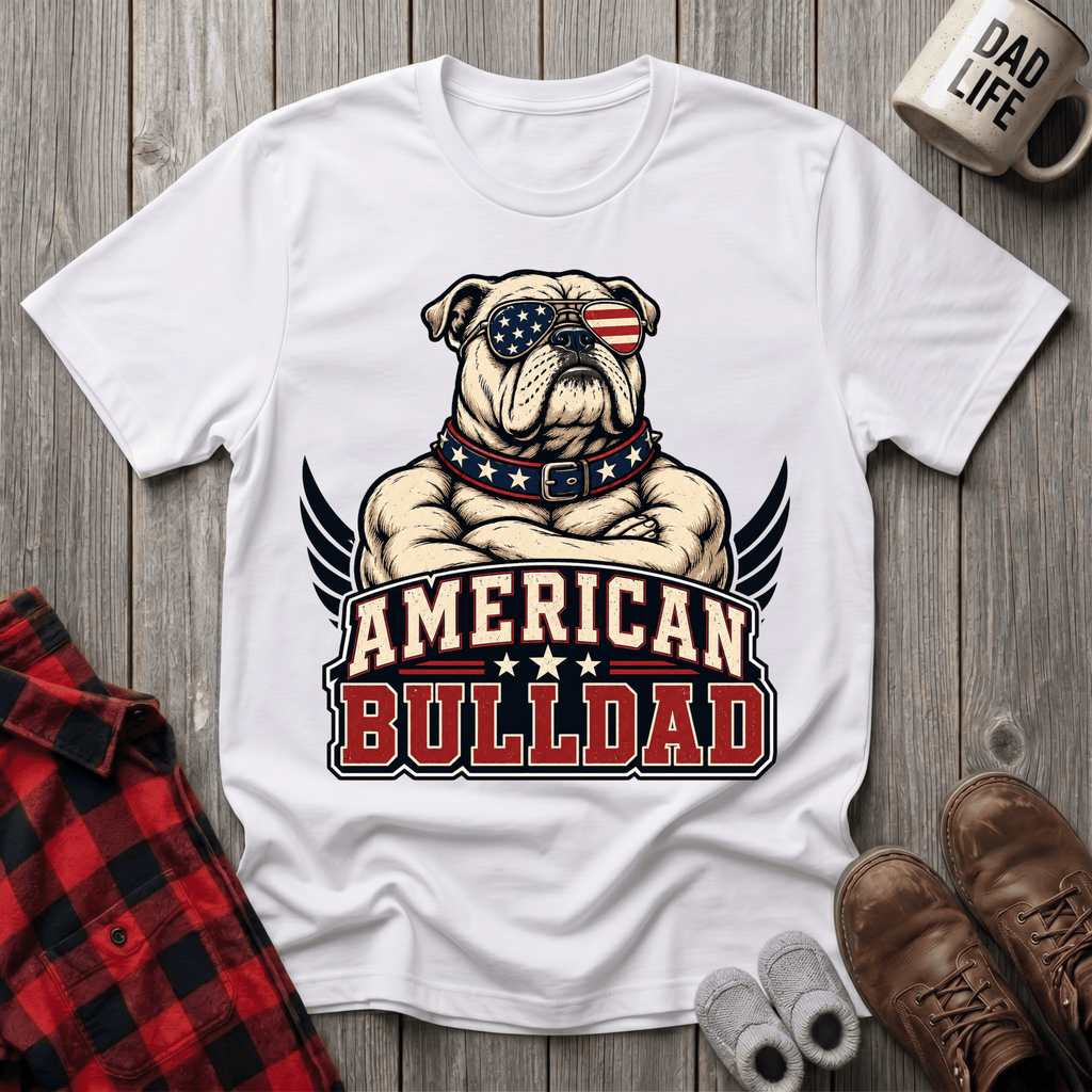 American Bull Dad T-Shirt