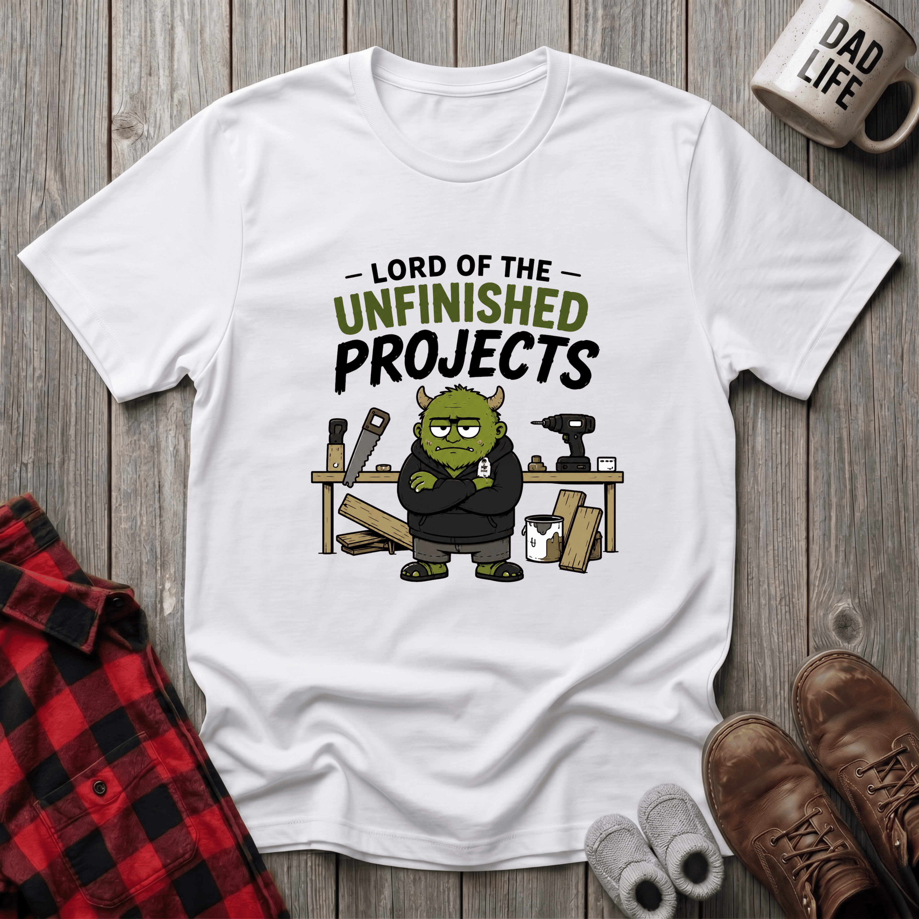 Lord Of The Unfinished Projects T-Shirt