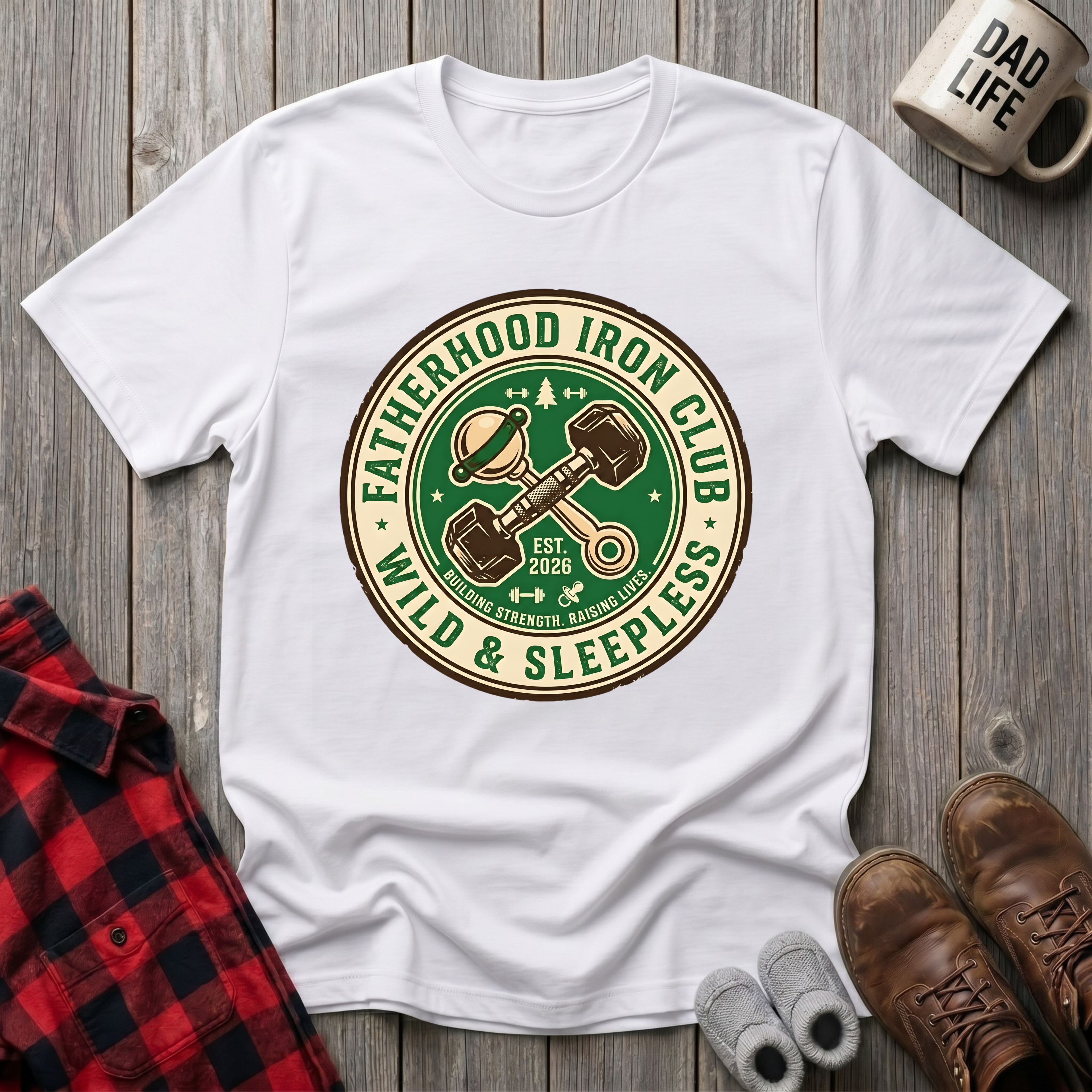 Fatherhood Iron Club T-Shirt