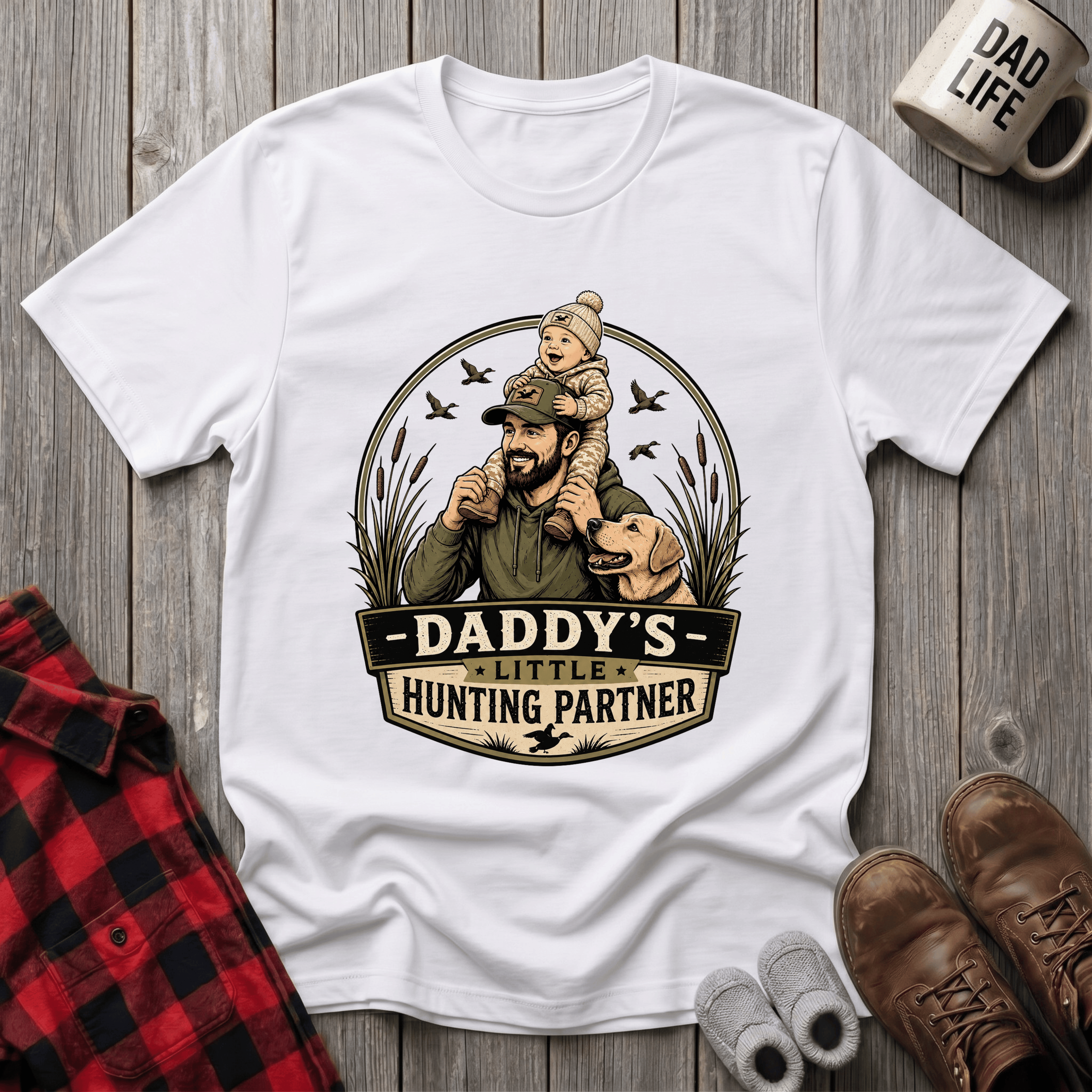 Daddy's Little Partner T-Shirt
