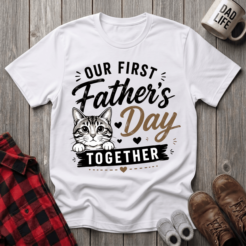 Our First Fathers Day 4 T-Shirt