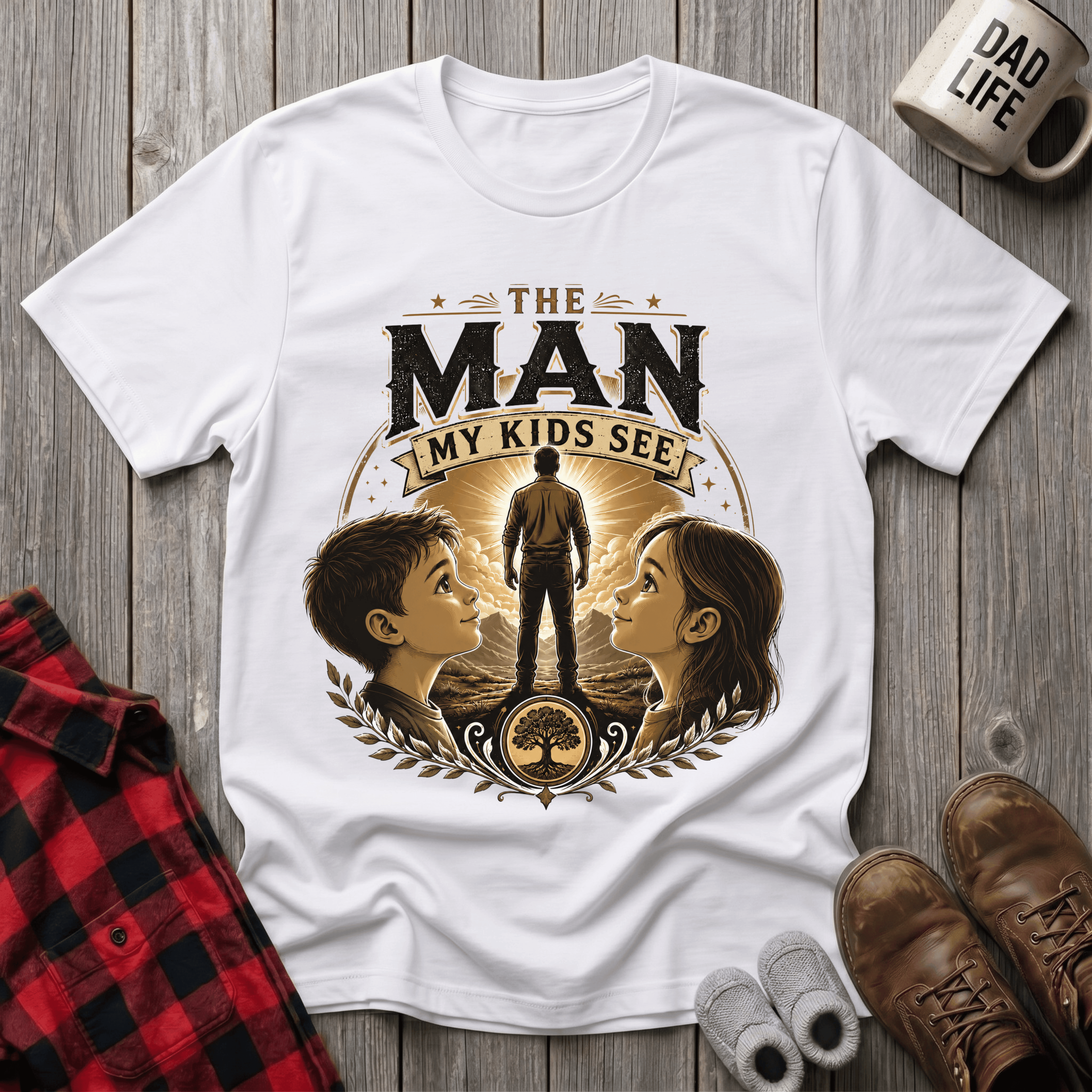 The Man My Kids See T-Shirt