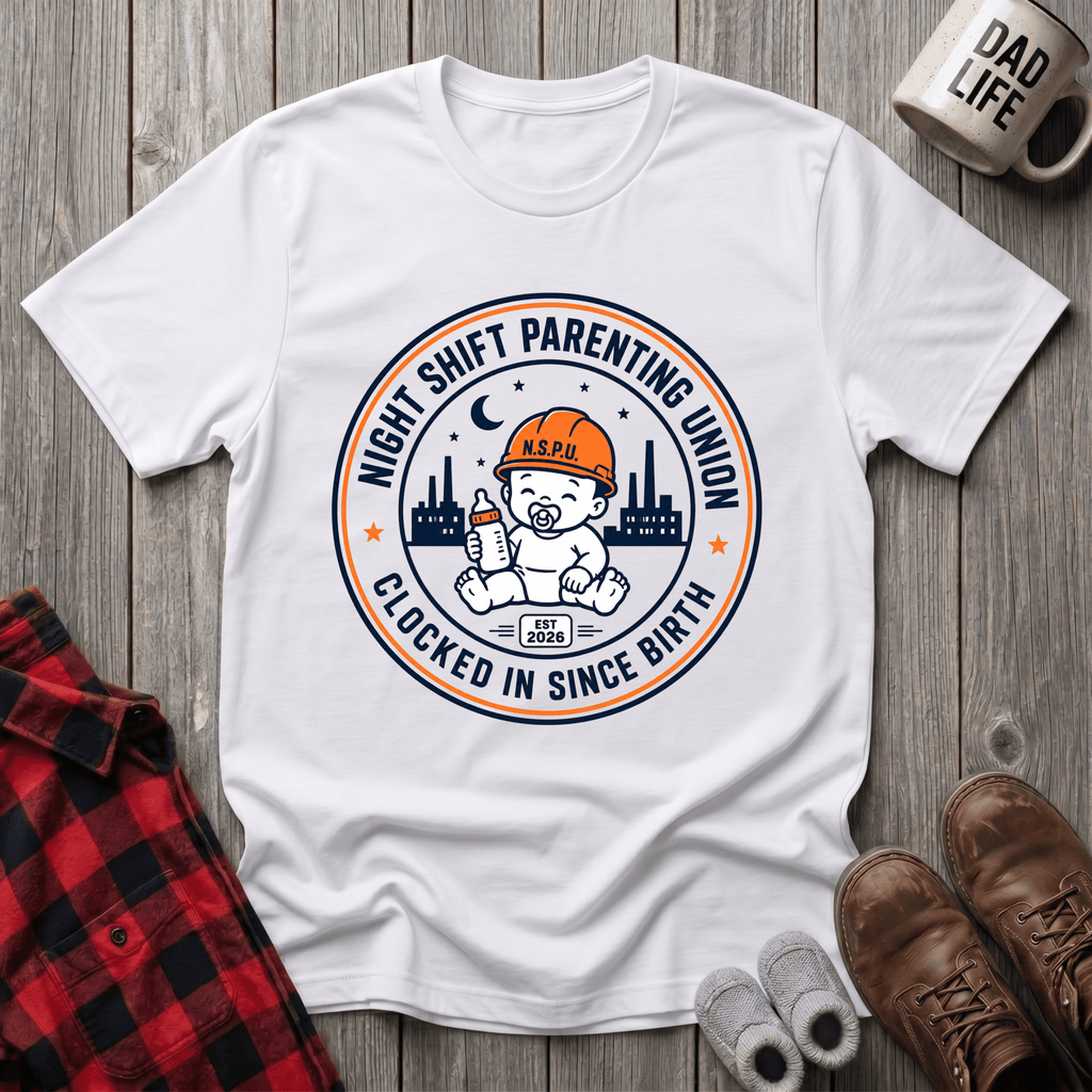 Clocked In Since Birth T-Shirt