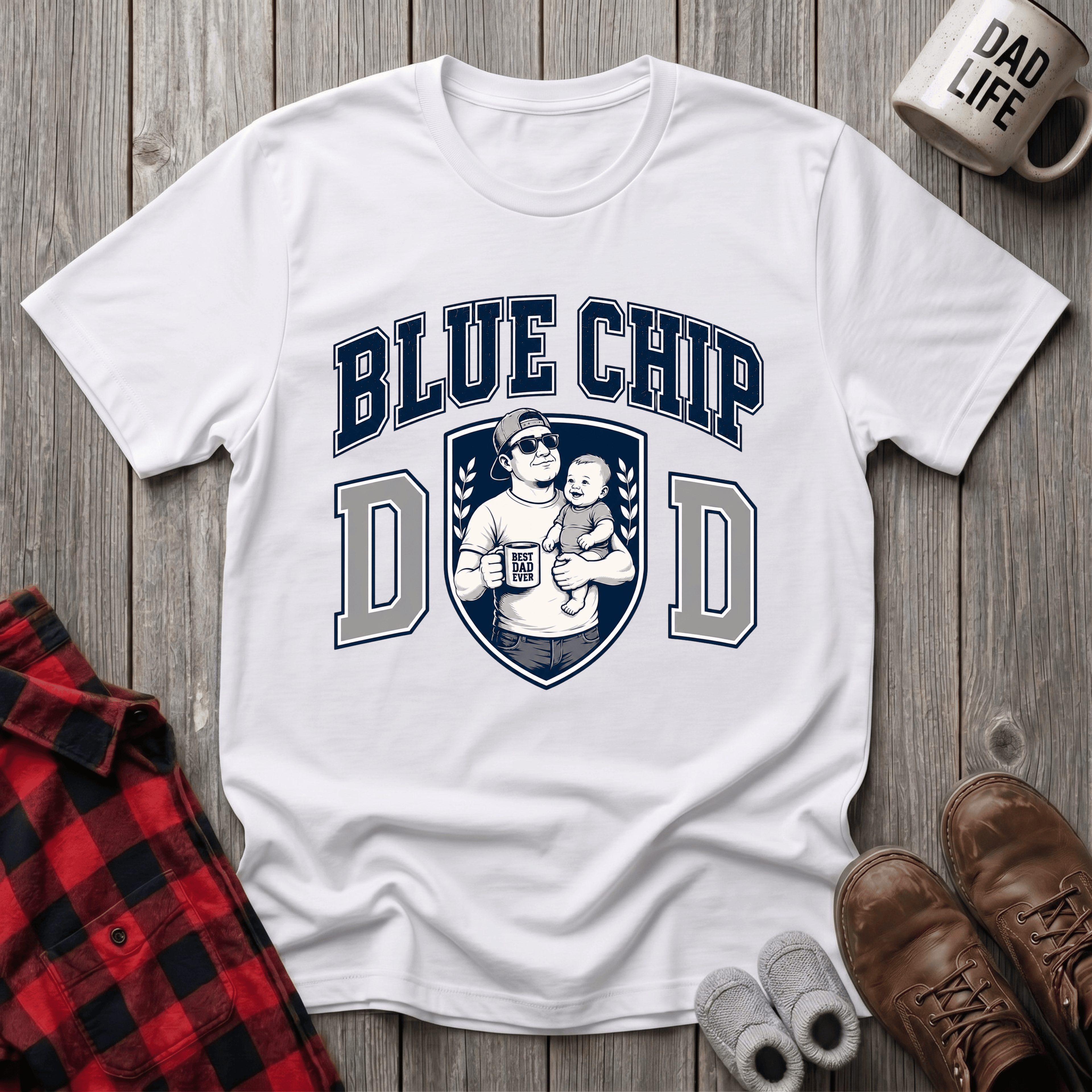 Blue Chip Dad T-Shirt
